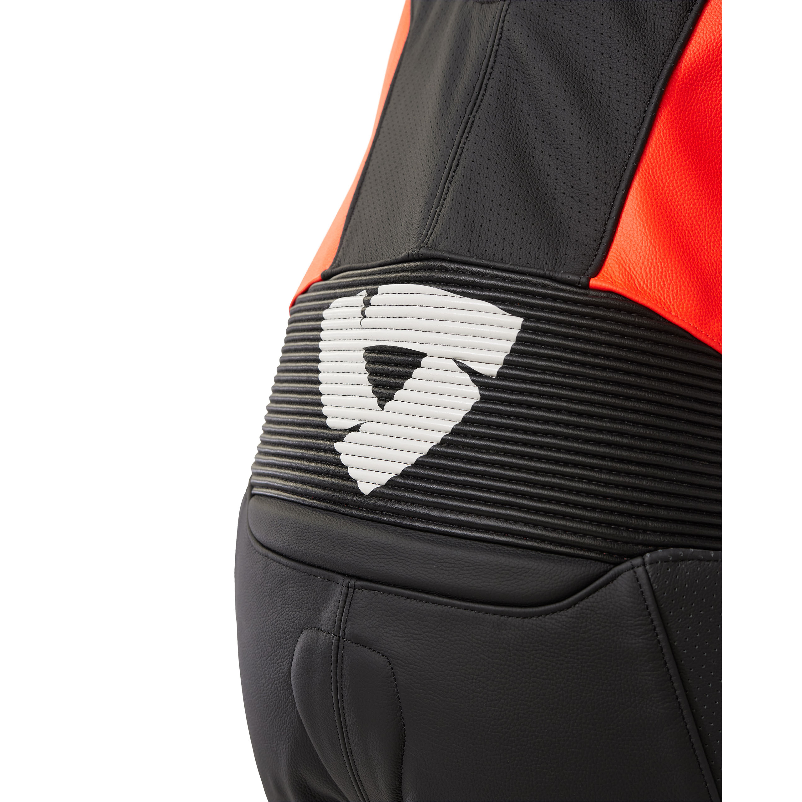 REV'IT!-Quantum 3 Lederkombi 1-tlg. neonrot/schwarz-0000790999087