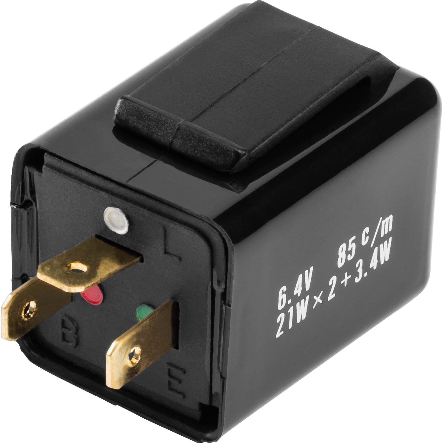 Paaschburg & Wunderlich Blinkrelais 6V 2x21W+3,4W 3-polig - Motorradteile & Ersatzteile - Beleuchtung