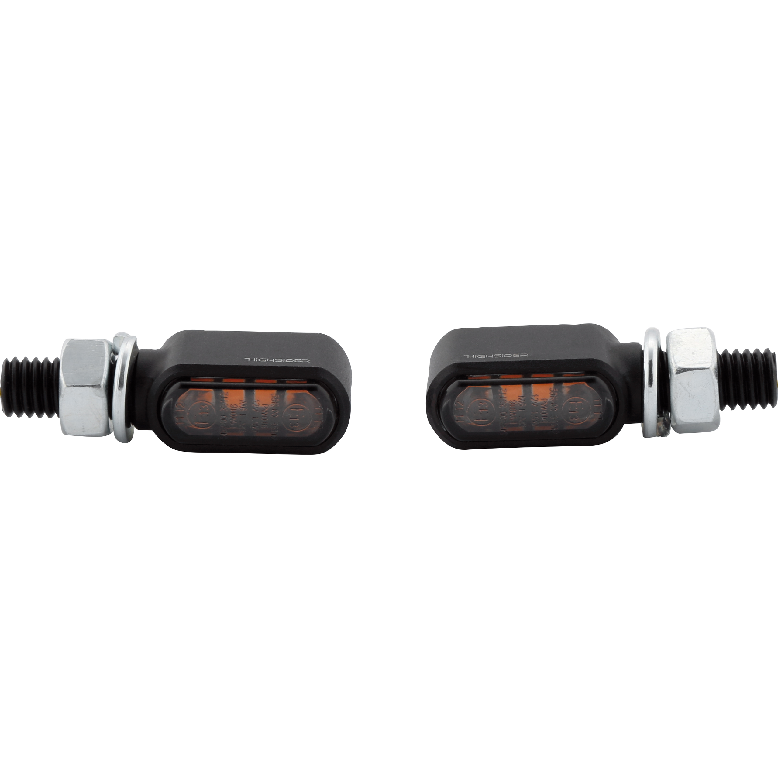 Highsider-LED Blinkerpaar Little Bronx M8 getöntes Glas-5740311020001340