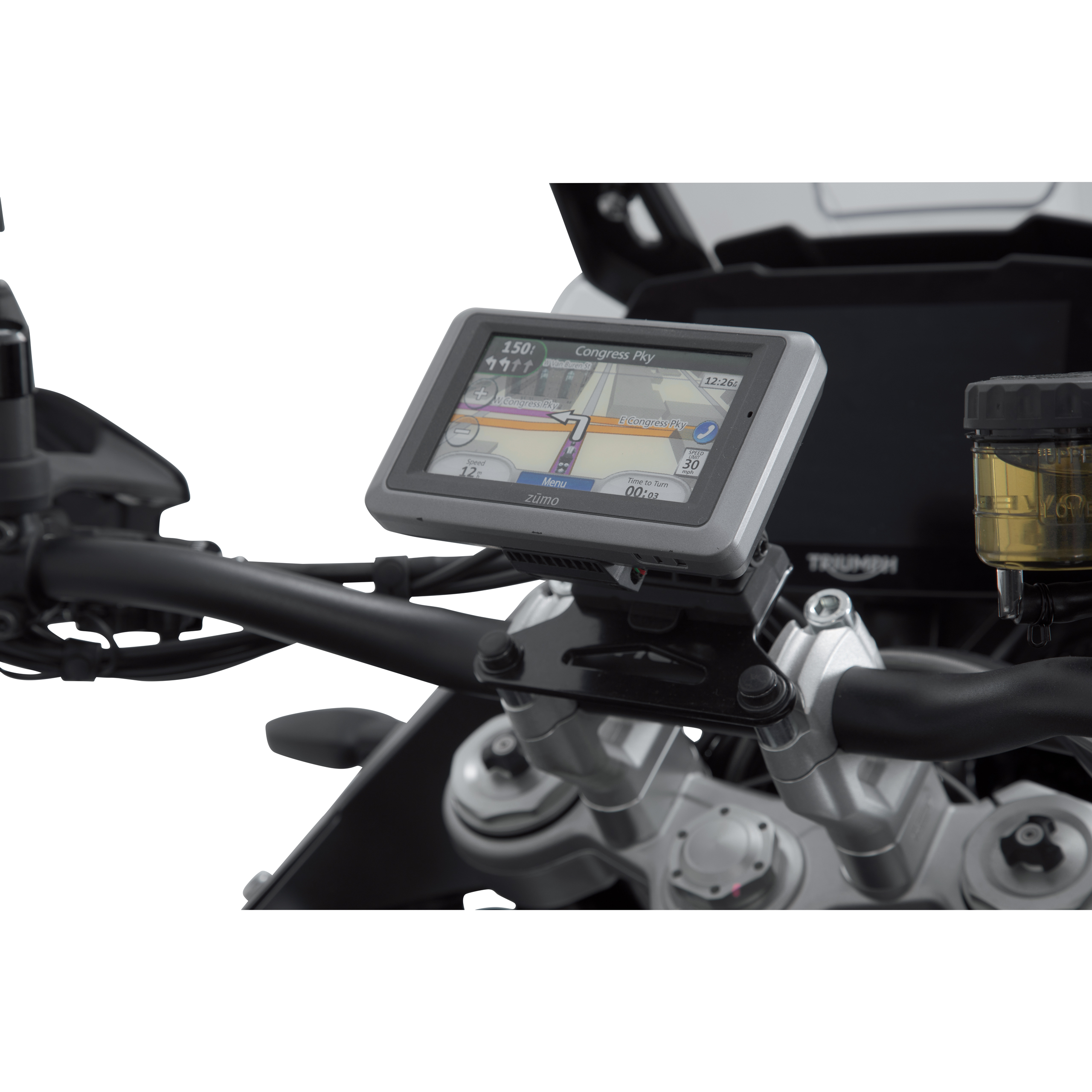 SW-MOTECH-Navi-Halter Quick-Lock an Lenker GPS.11.646.10202/B-5663921181010420