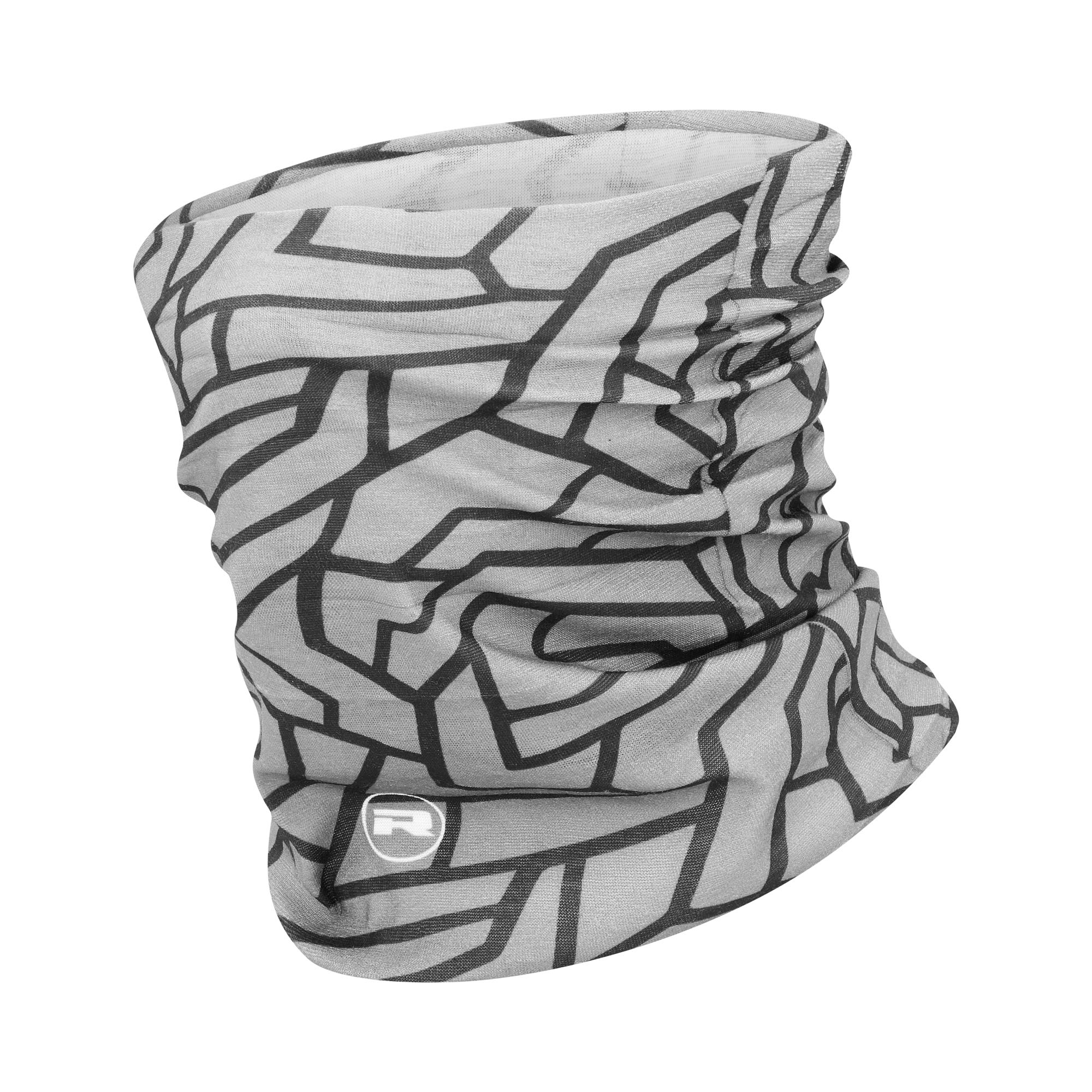 Richa Multifunktionstuch Grout schwarz/dunkelgrau - Motorradbekleidung - Wetterschutzkleidung