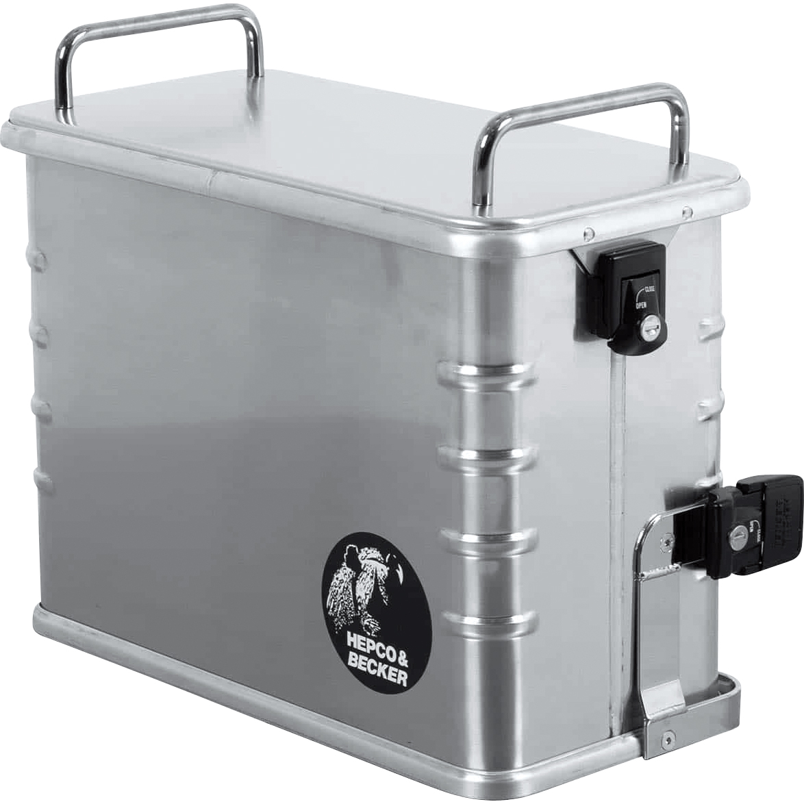 Hepco & Becker-Seitenkoffer Alu Standard 35 links  36 Liter-7013281201000130
