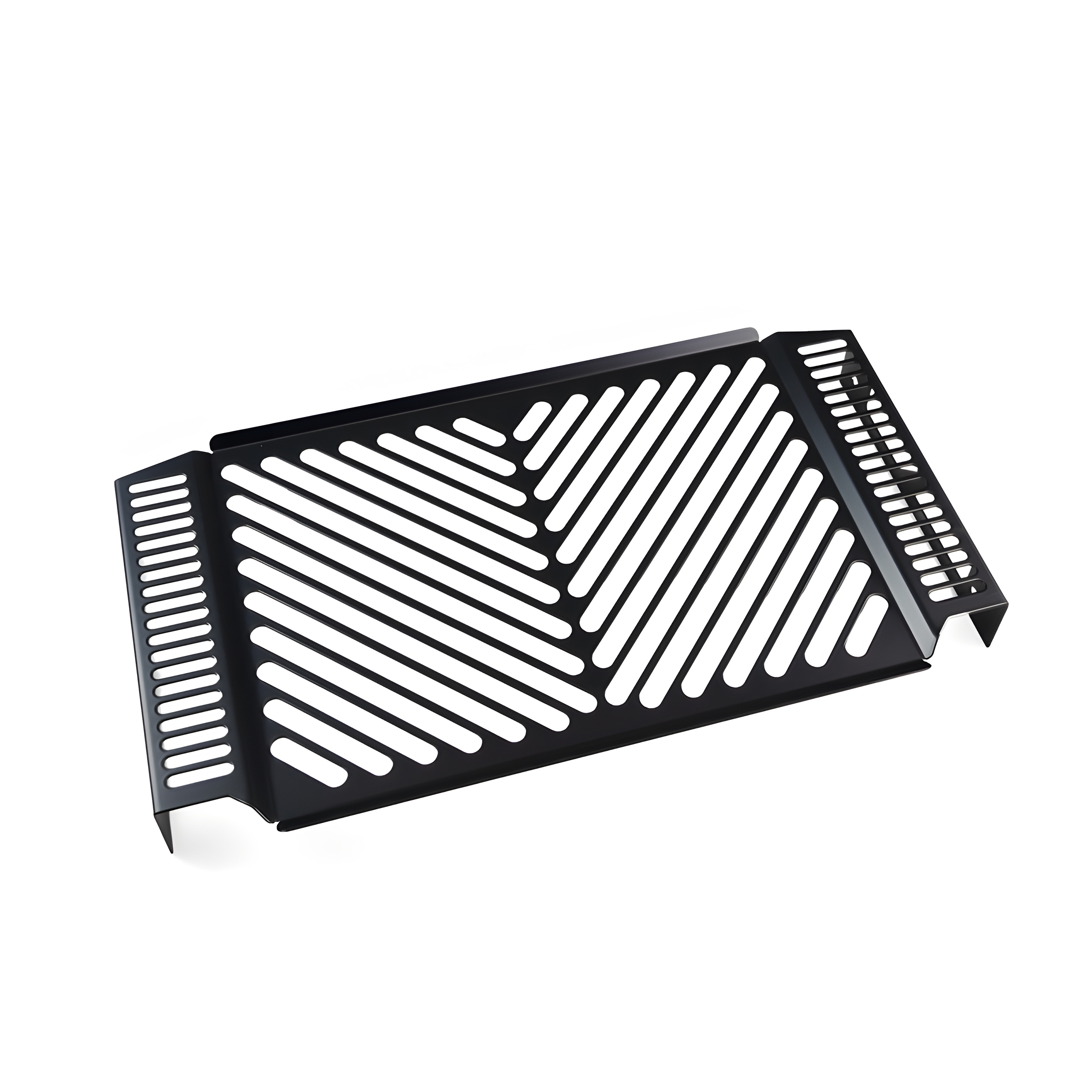 Zieger Kühlerabdeckung Clean schwarz für FZ 6 /Fazer 2004-2006 - Motorradteile & Ersatzteile - Verkleidungen & Abdeckungen