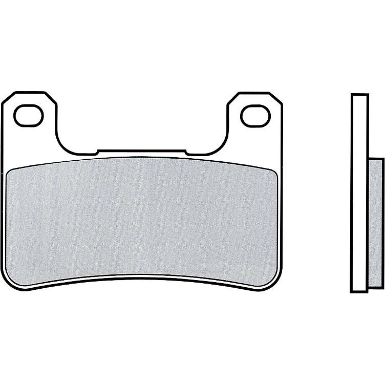 Brembo Bremsbeläge Sintermetall 07SU27.SA vorne 71,1x49,6x8mm