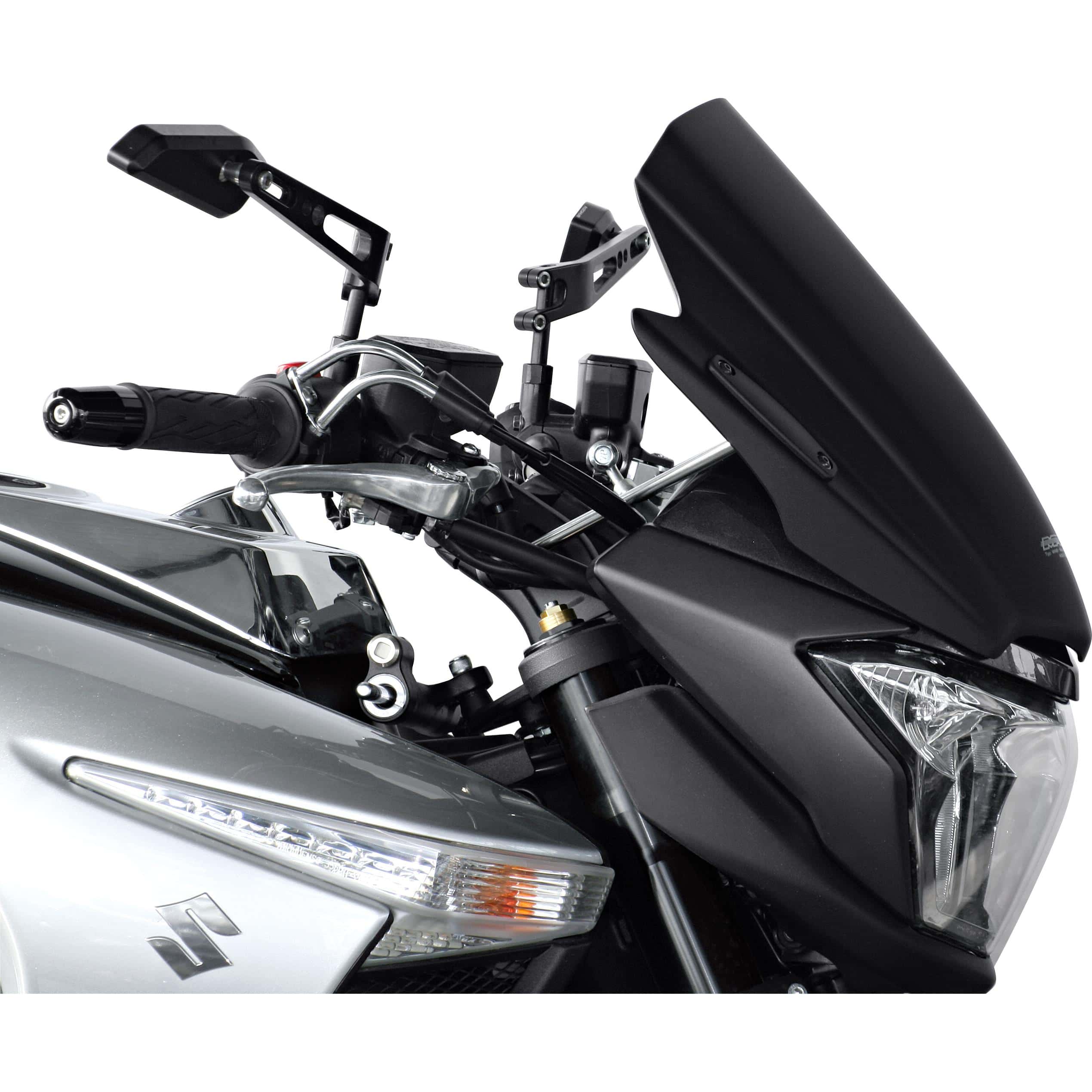 MRA parabrisas racing RNB 390x380mm sin kit montaje negro