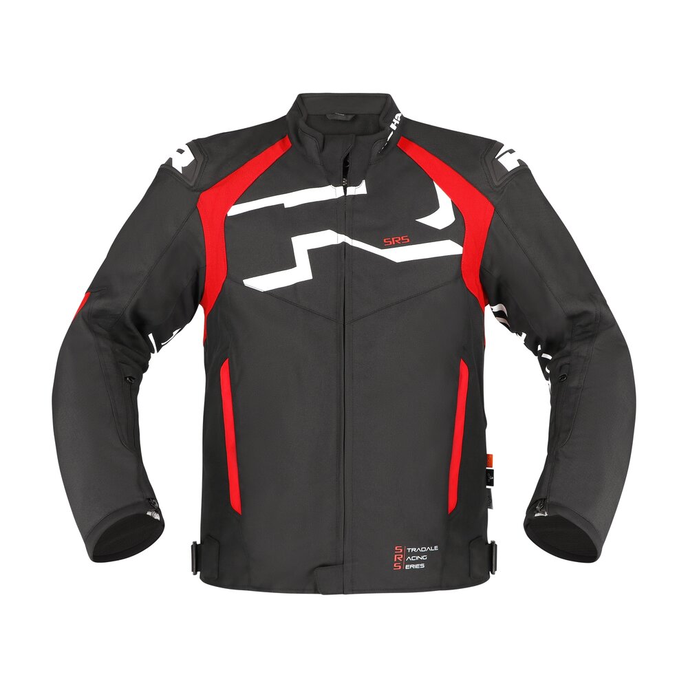 Richa Stradale Tex WP chaqueta textil weiß/rot