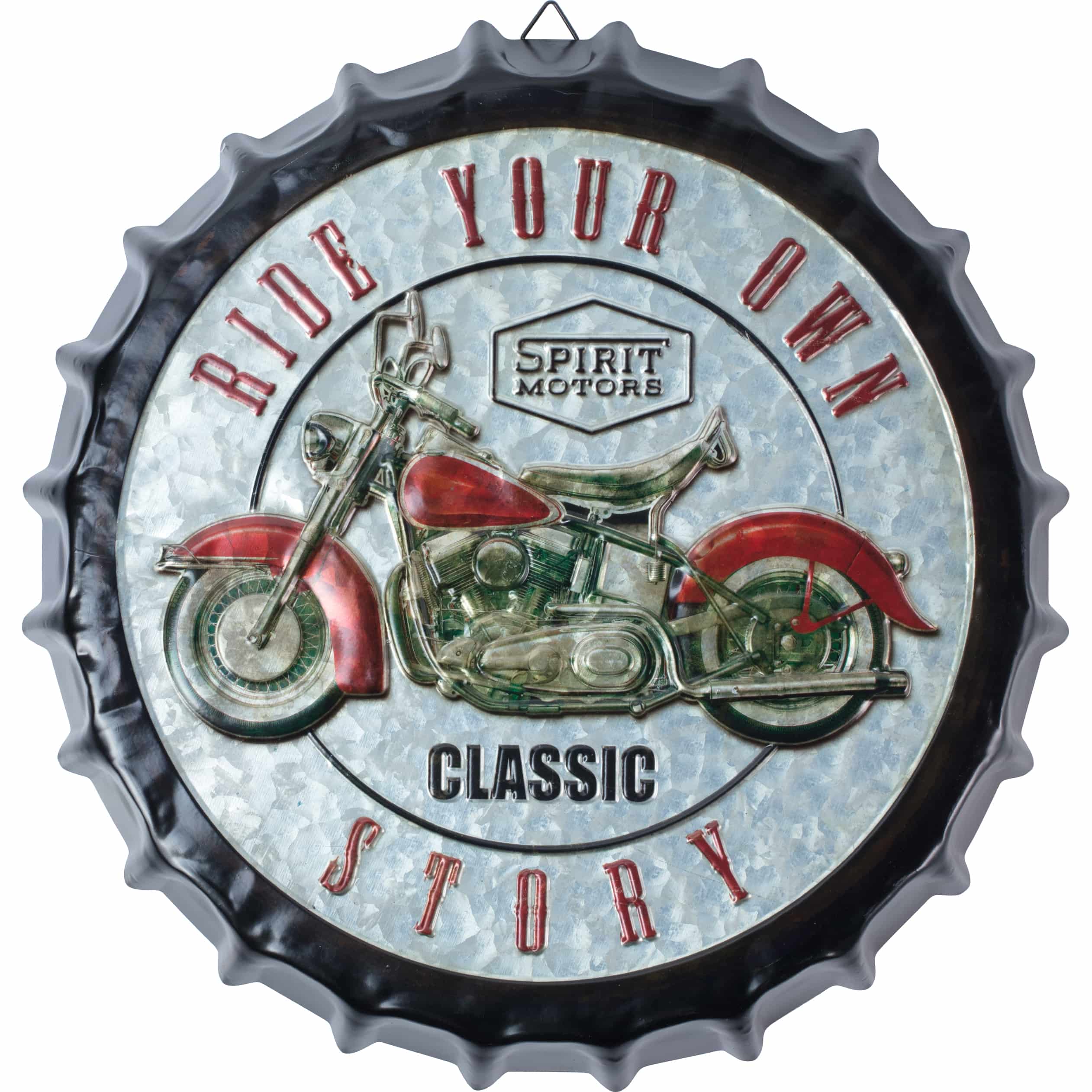 Spirit Motors-Deko Wandhänger Kronkorken-5735651222999000