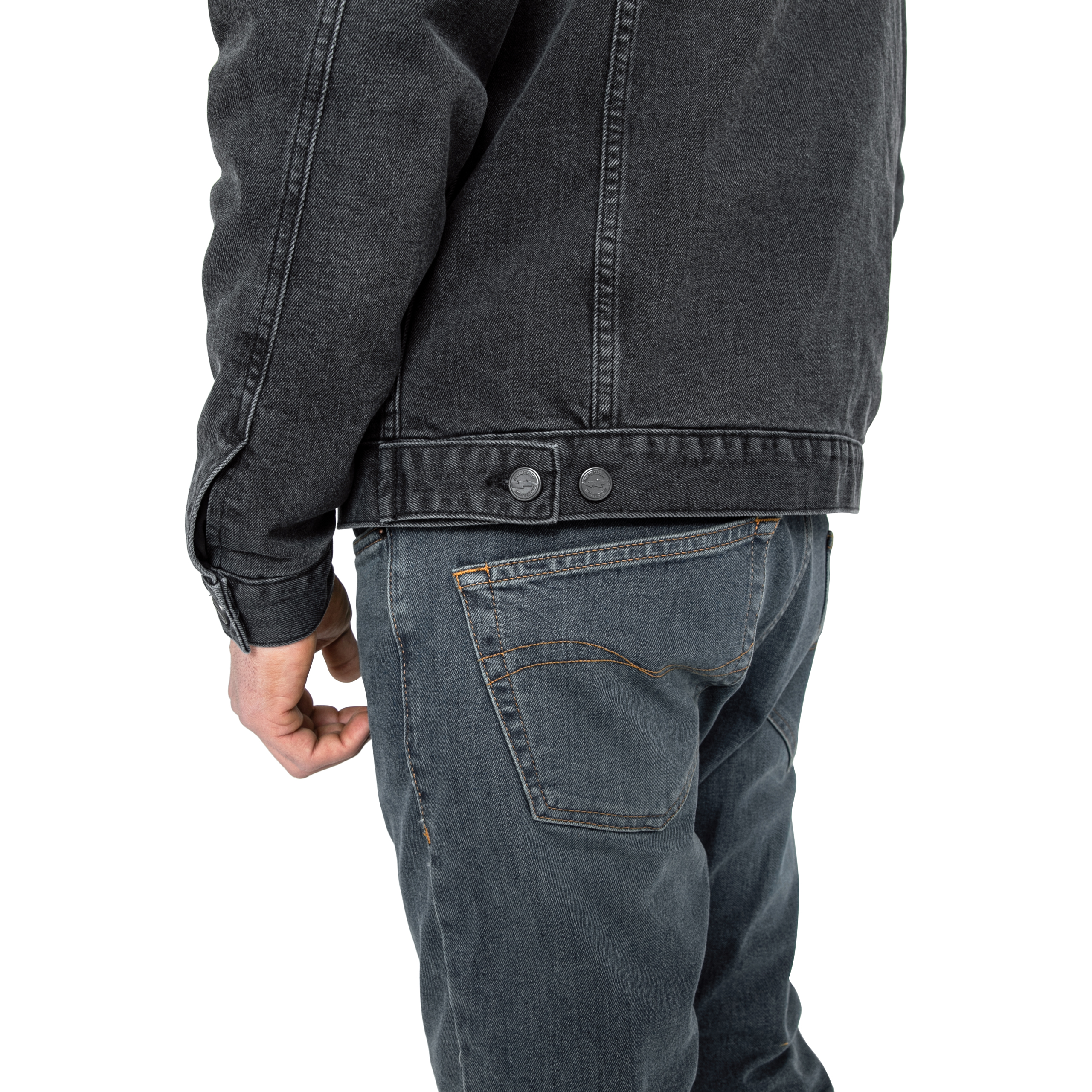 John Doe-Maverick Textiljacke schwarz XL-1000191999001011