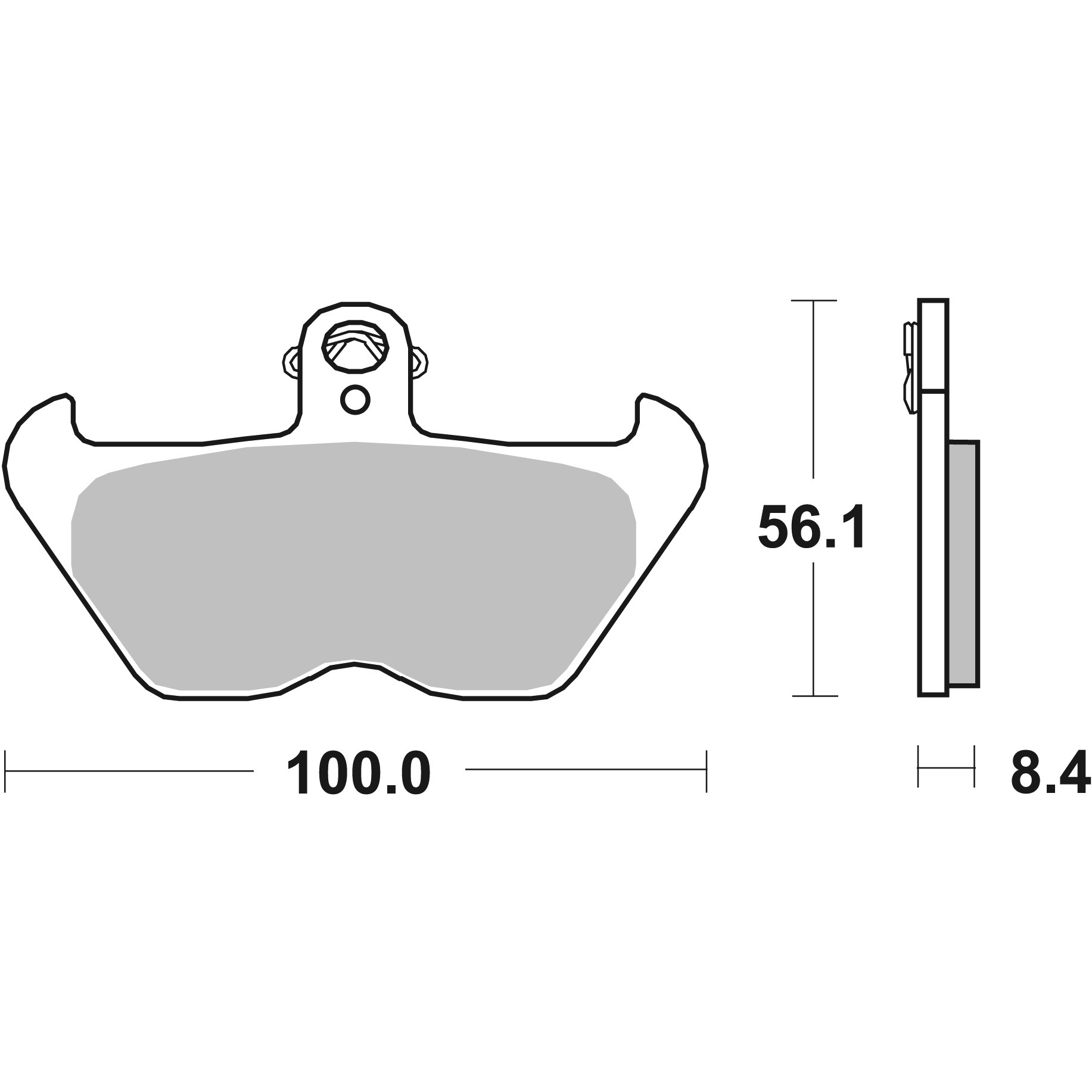 Brembo-Bremsbeläge Sintermetall-5526141268005270