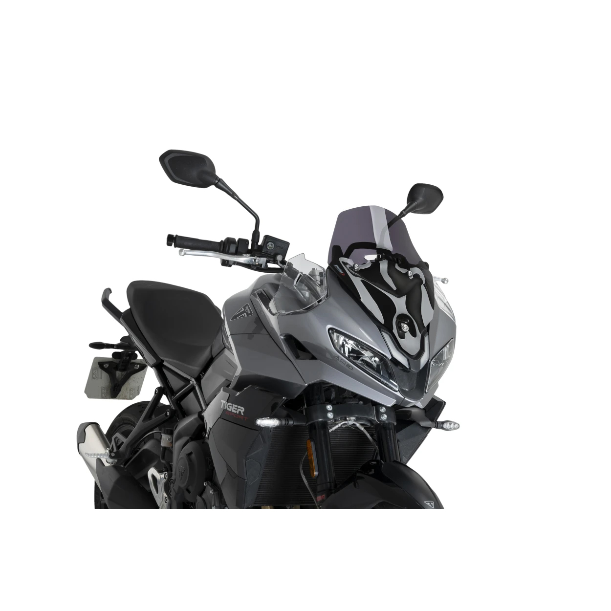 Puig Verkleidungsscheibe Sport dunkel getönt für Tiger Sport 800 - Motorradteile & Ersatzteile - Verkleidungen & Abdeckungen