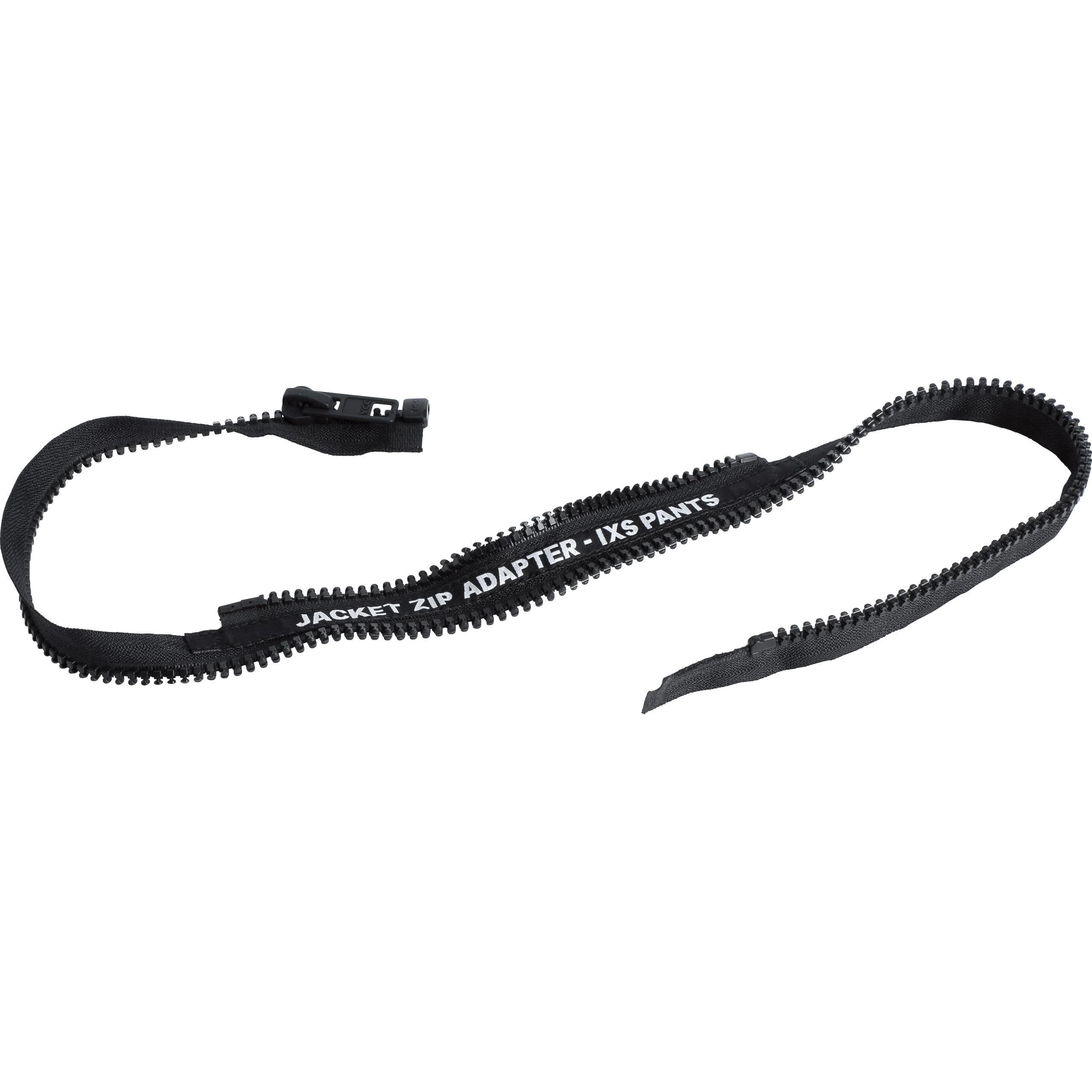 POLO Verbindungs-Reißverschluss IXS Hose - Polo Jacke schwarz 112 - Motorradbekleidung - Zubehör & Accessoires