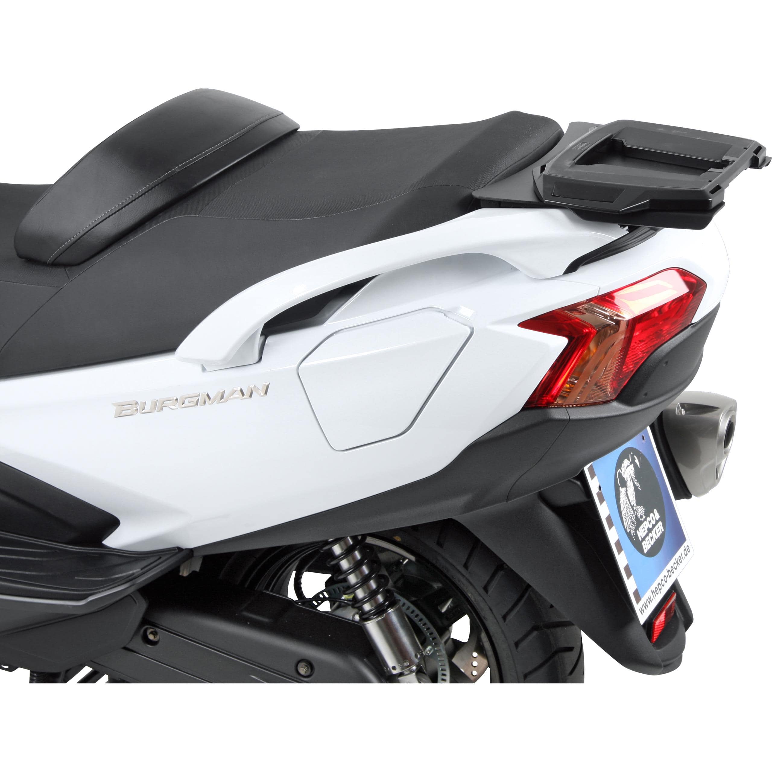 Hepco & Becker Alurack Gepäckbrücke schwarz für AN 650 Burgman 2013-2020 - Motorradzubehör - Motorradgepäck