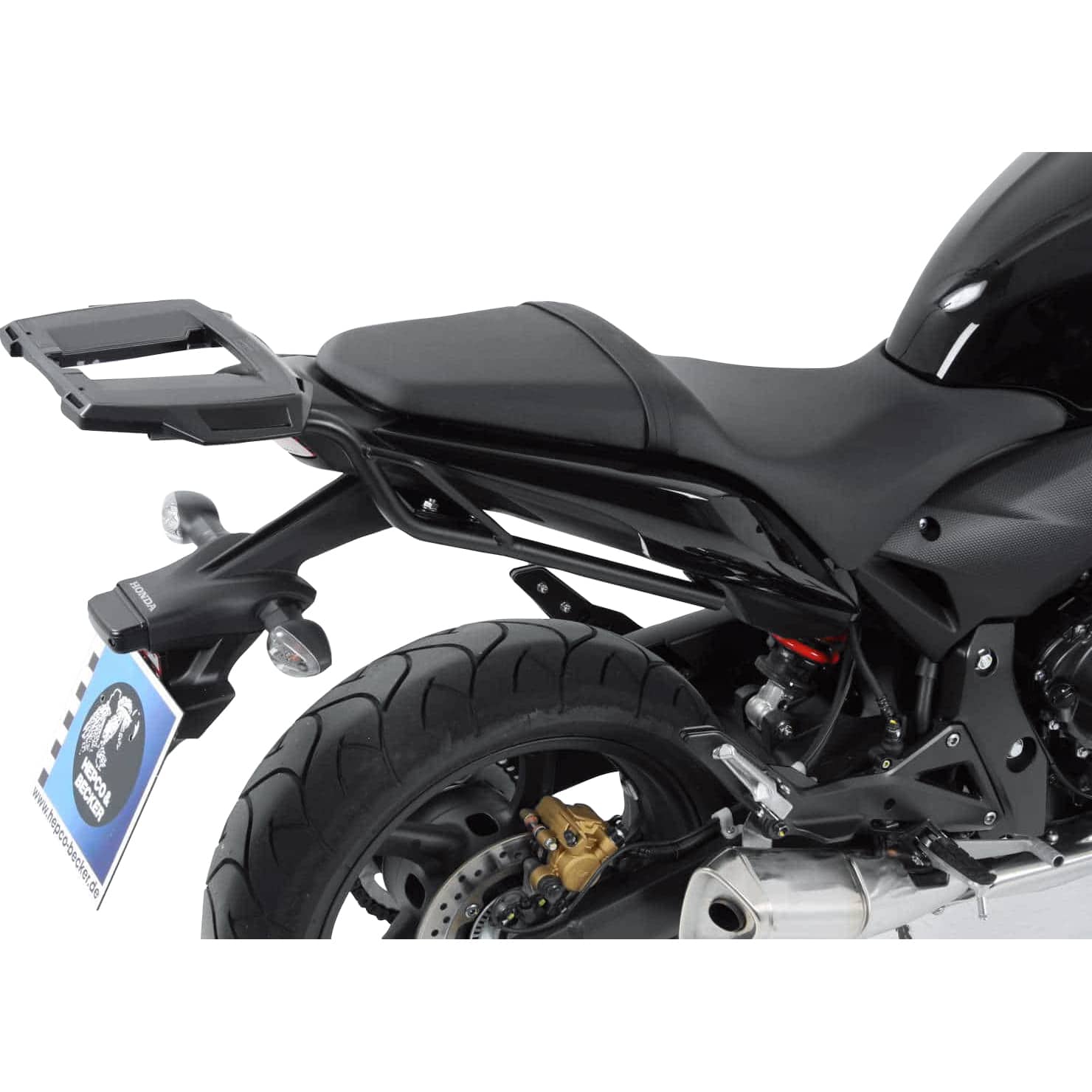 Hepco & Becker Alurack Gepäckbrücke schwarz für CB 600 Hornet 2011-2013 - Motorradzubehör - Motorradgepäck