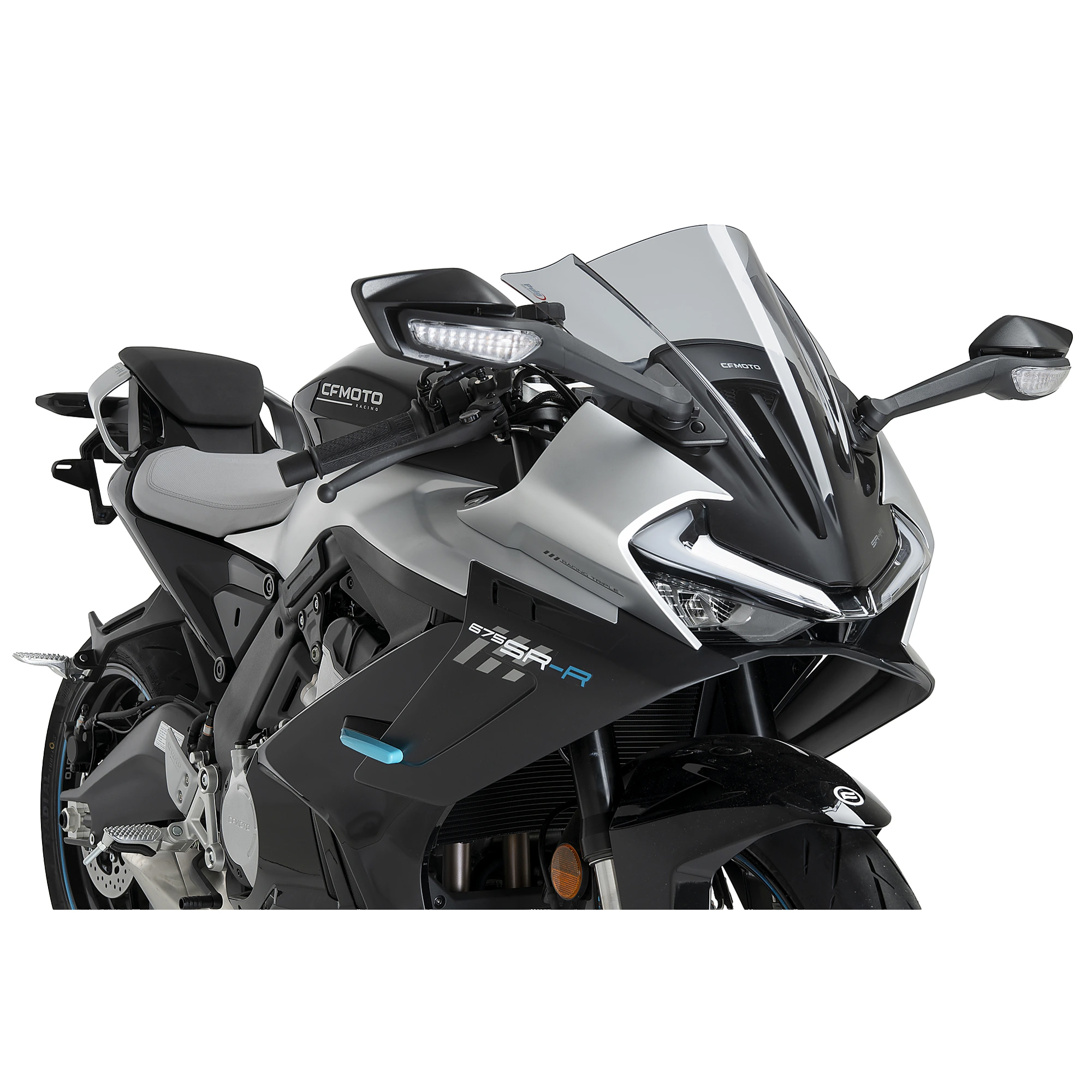 Puig Verkleidungsscheibe Z-Racing getönt für CF Moto 675 SR-R - Motorradteile & Ersatzteile - Verkleidungen & Abdeckungen