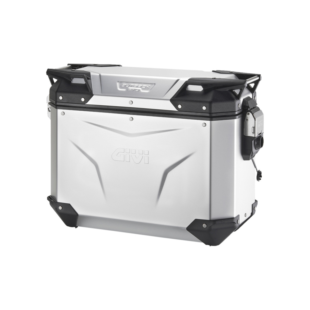 Givi-Monokey® Cam-Side Alukoffer Outback Evo oS silber links 37 L-0000434201000024