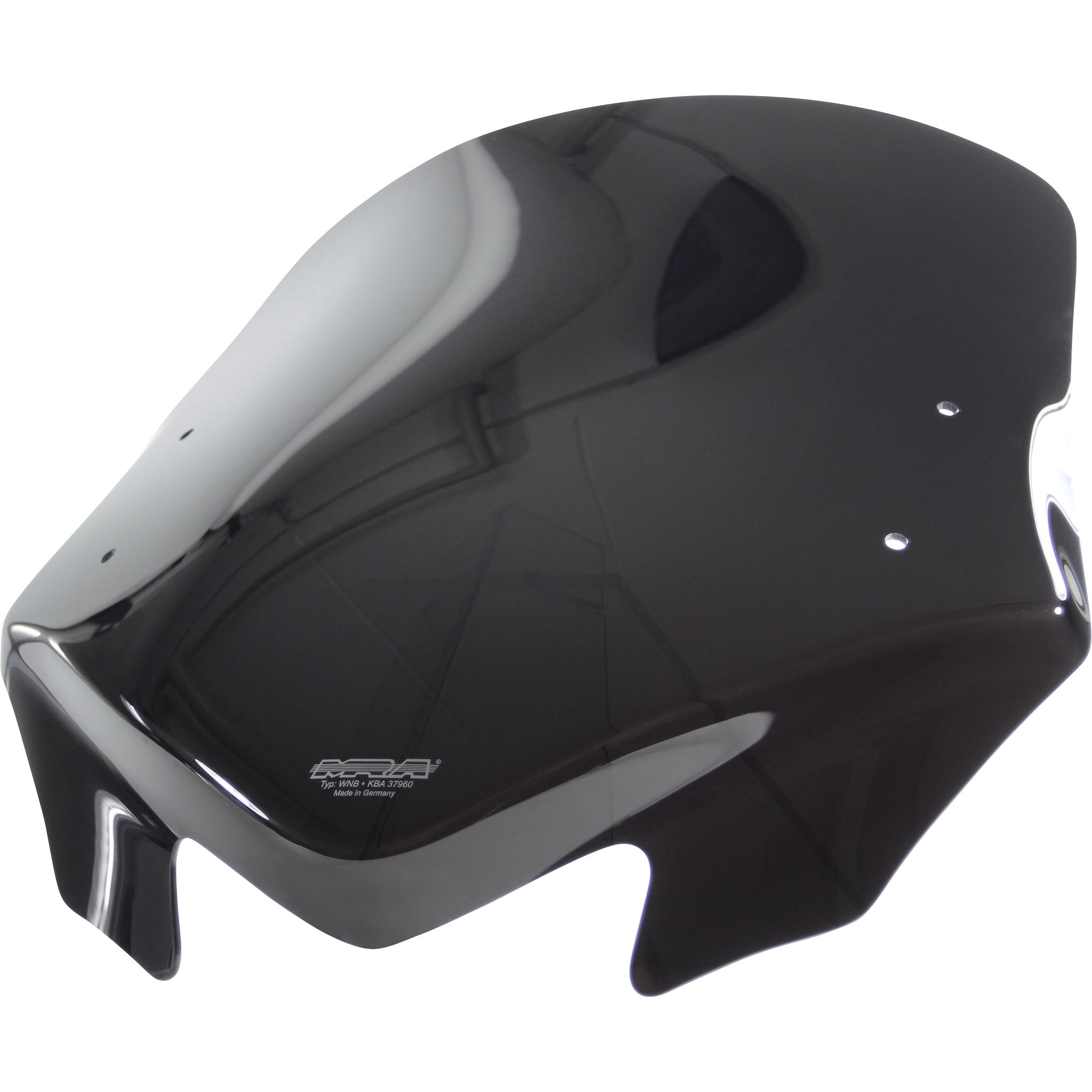 MRA Windschutzscheibe V-Flow Z ohne Anbausatz schwarz getönt - Motorradteile & Ersatzteile - Anbauteile
