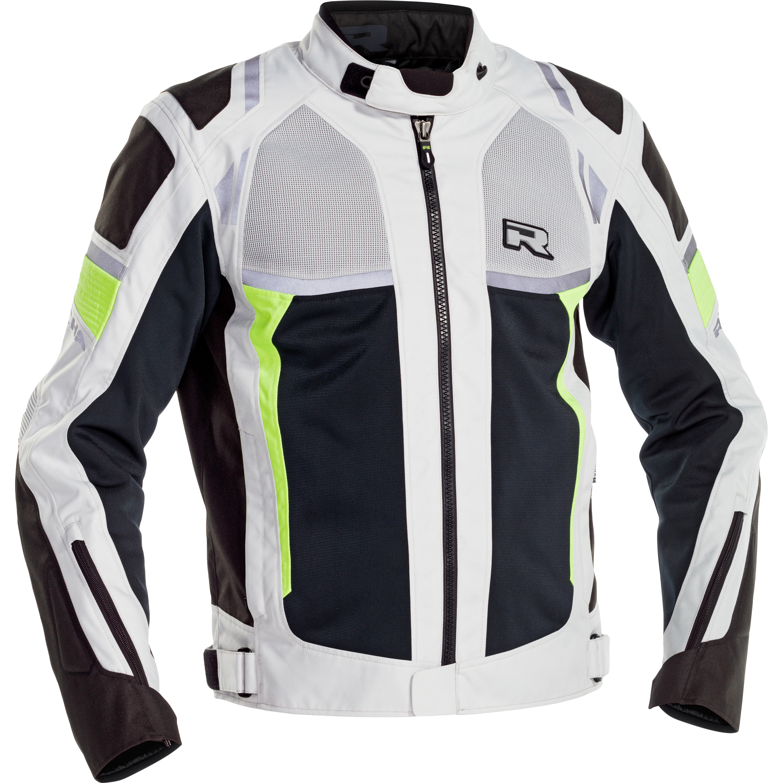Richa-Airstorm WP Textiljacke grau/fluogelb 5XL-2016251999005015