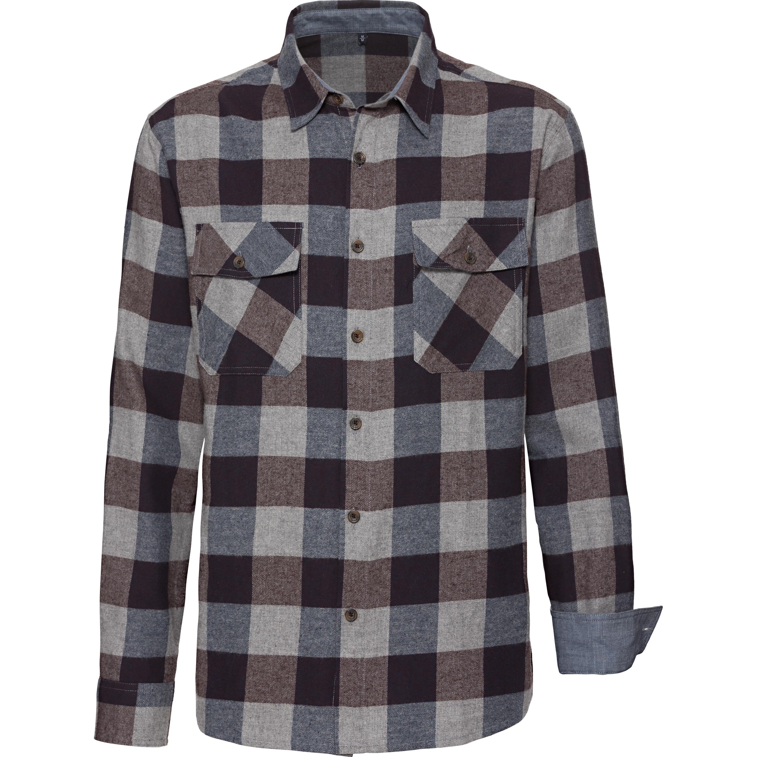 Spirit Motors Micah Fleece Karohemd schwarz L - Motorradbekleidung - Lifestyle Motorradbekleidung
