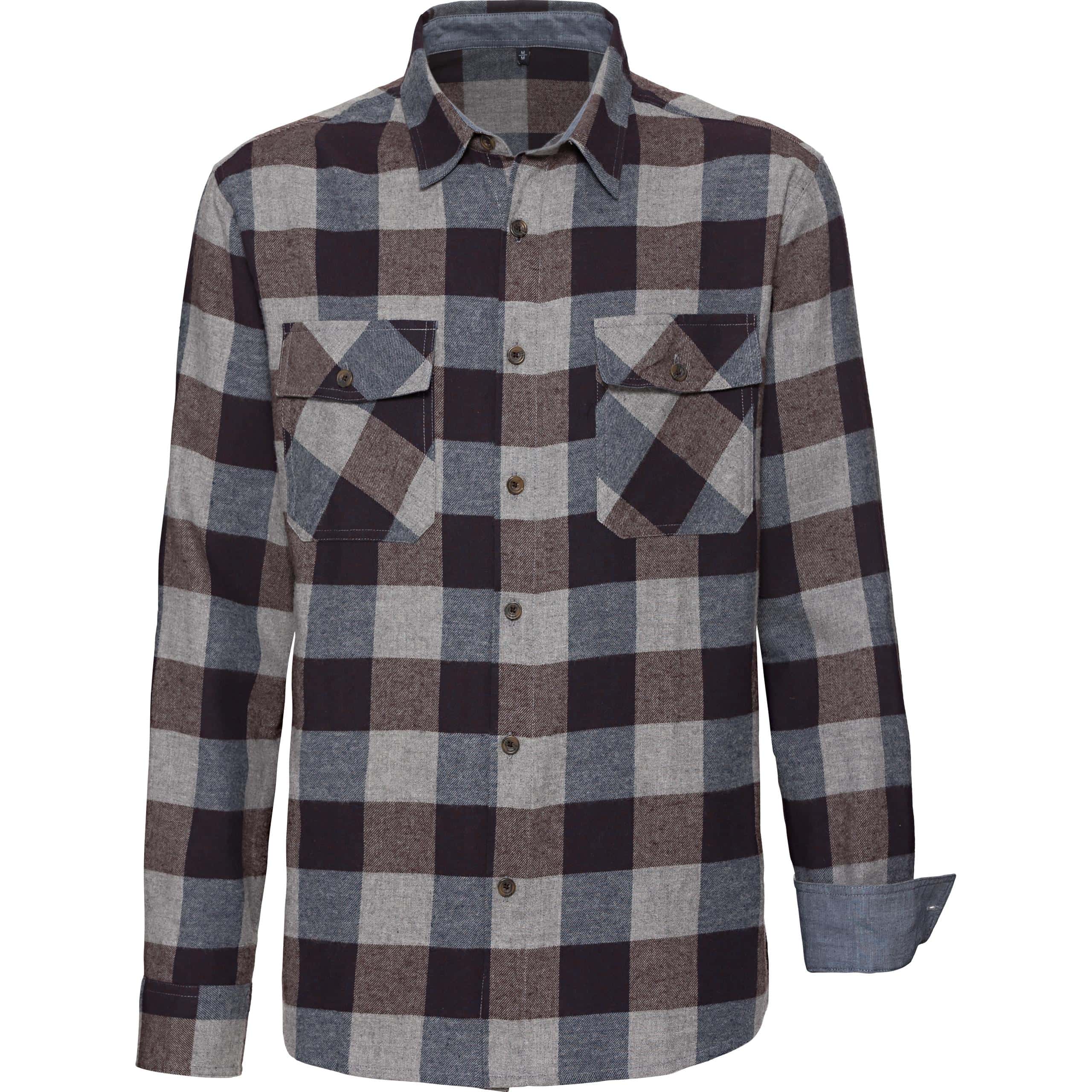 Spirit Motors Micah Fleece Karohemd schwarz L - Motorradbekleidung - Lifestyle Motorradbekleidung