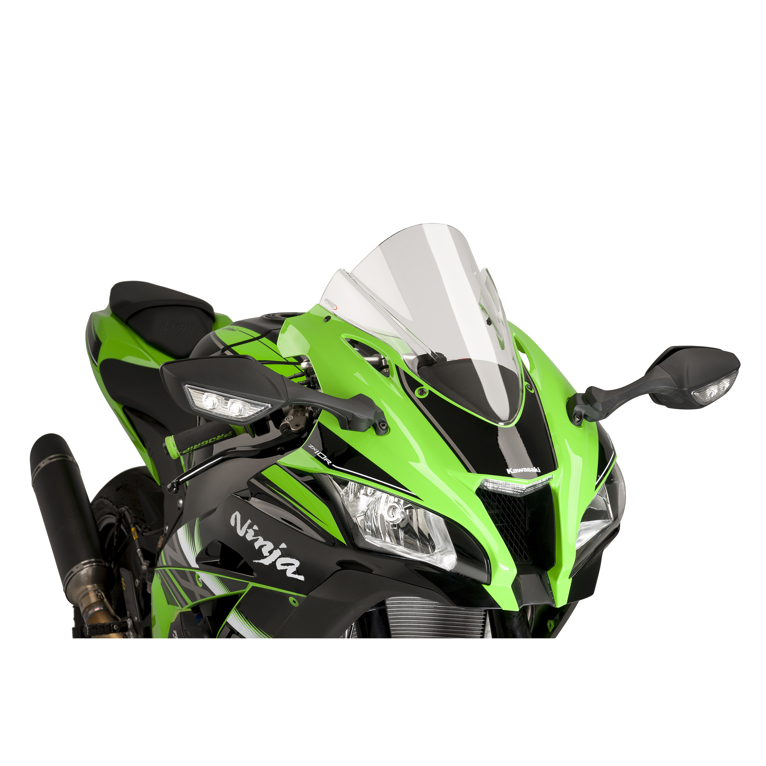 Puig Verkleidungsscheibe Z-Racer klar für ZX-10 R/RR 2016-2020 - Motorradteile & Ersatzteile - Verkleidungen & Abdeckungen