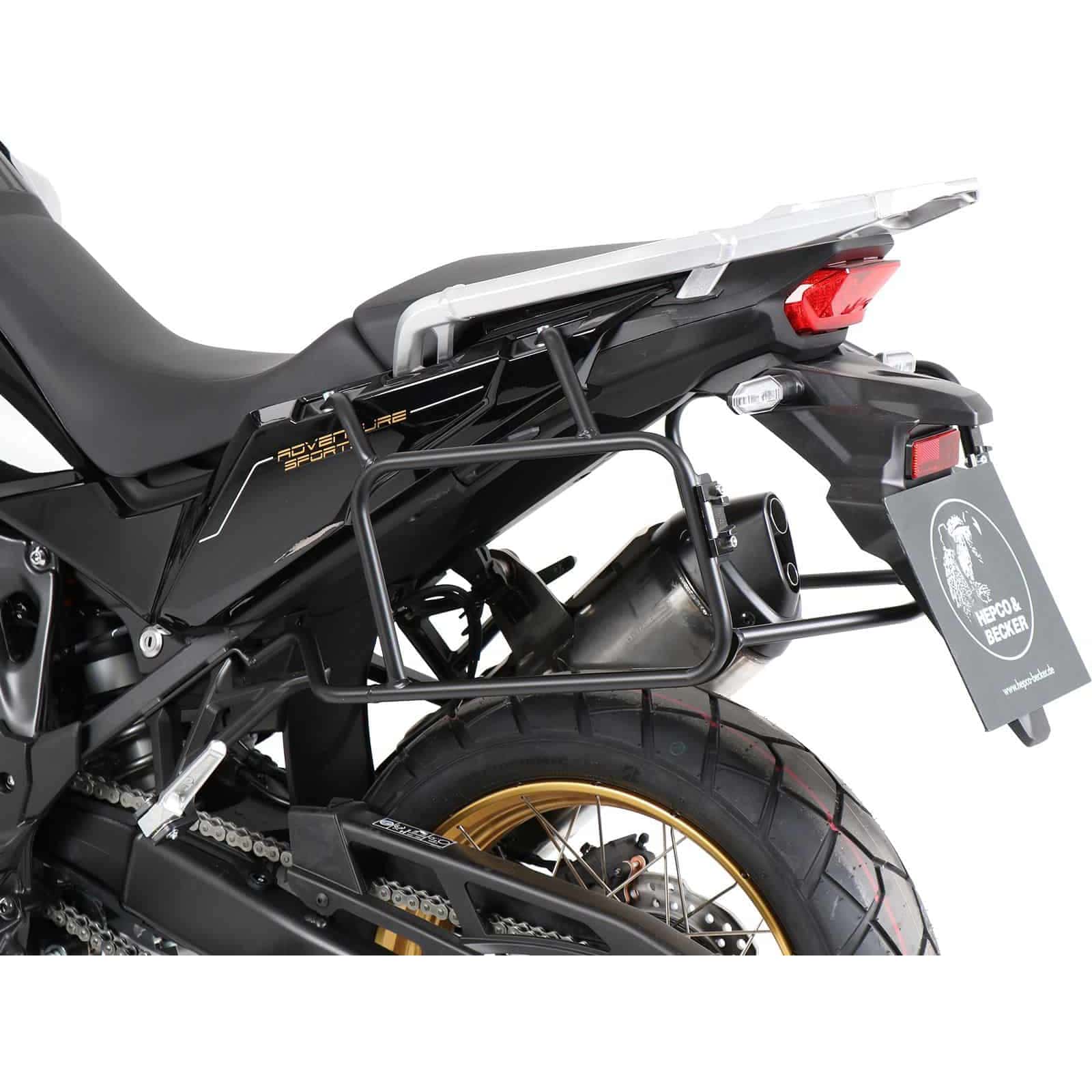 Hepco & Becker Seitenkofferträger schwarz für CRF 1100 Africa Twin 2024- - Motorradzubehör - Motorradgepäck