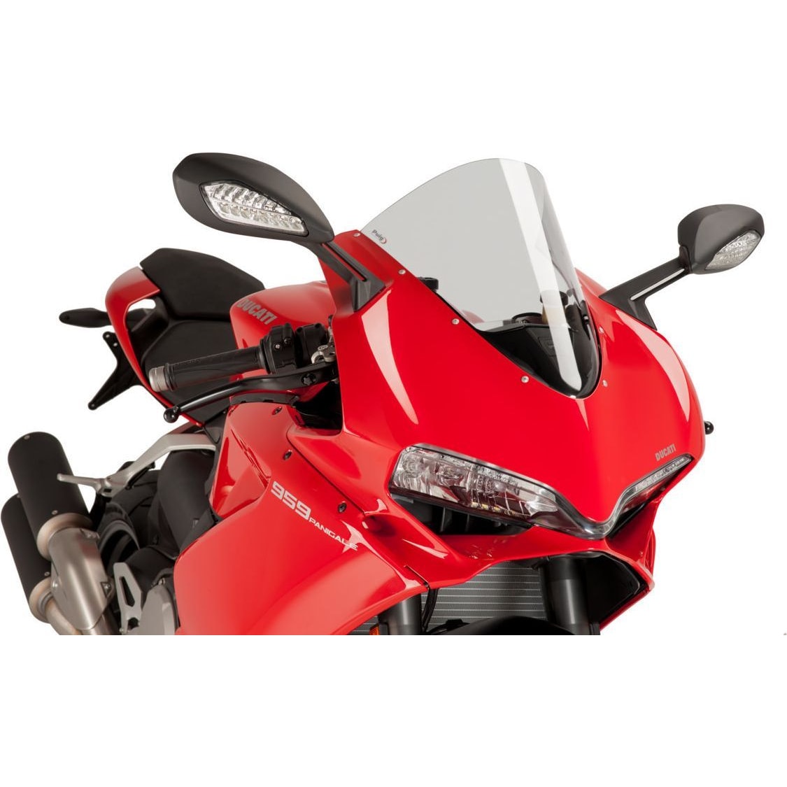 Puig R-Racer Scheibe klar für Ducati 959/1299 Panigale - Motorradteile & Ersatzteile - Verkleidungen & Abdeckungen