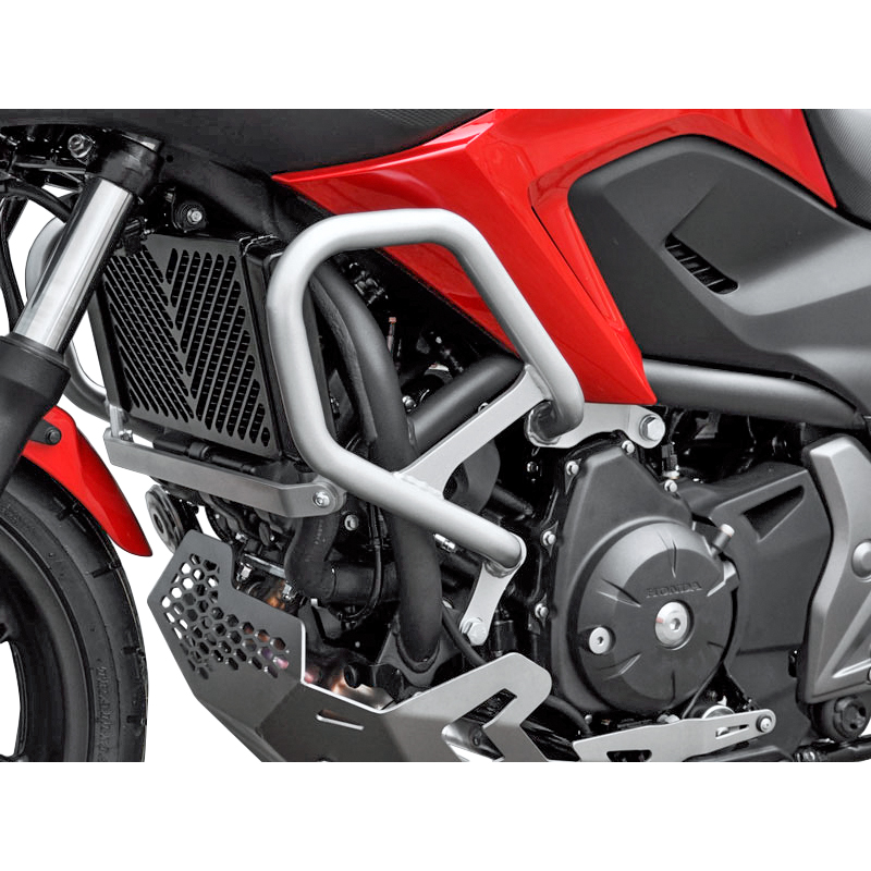 Zieger Sturzbügel silber für Honda NC 700/750 S/X - Motorradteile & Ersatzteile - Anbauteile