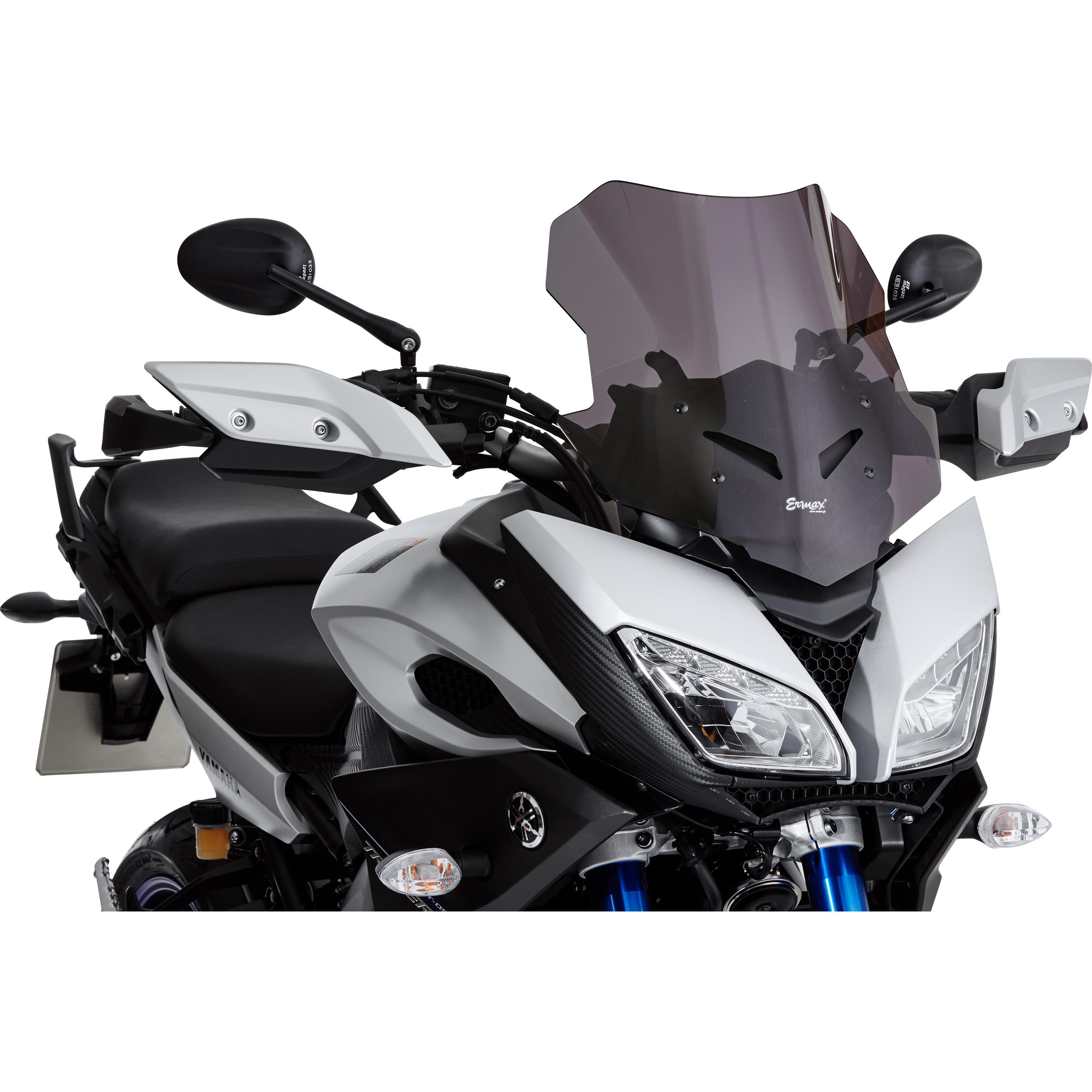 Ermax Scheibe Sport schwarz für Yamaha MT-09 Tracer 2015-2017 - Motorradteile & Ersatzteile - Anbauteile
