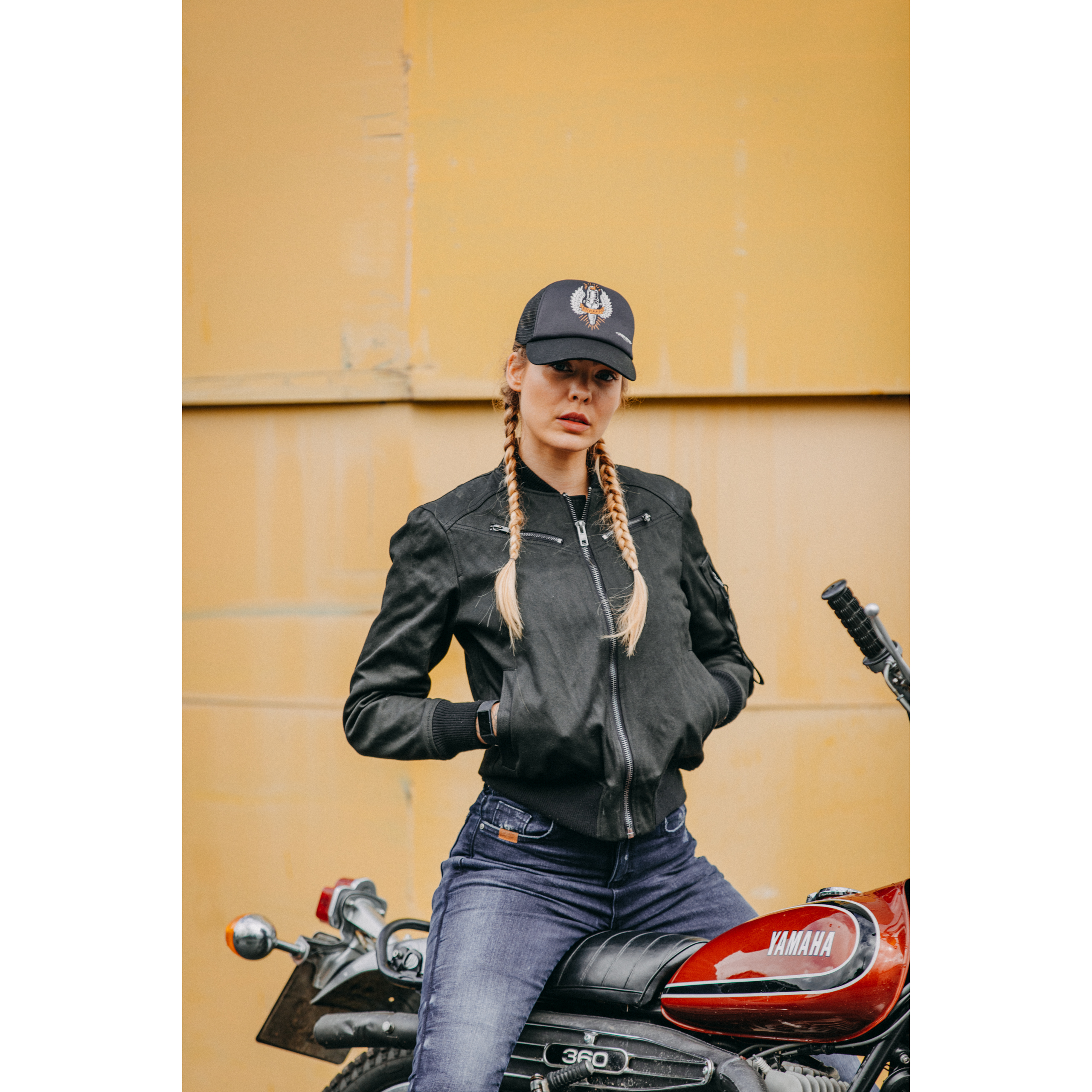 Spirit Motors-Smoky Stella Damen Textiljacke schwarz S-2016771999001108