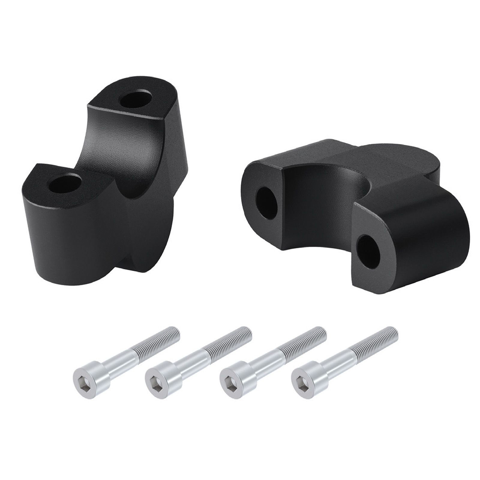 Hepco & Becker Lenkererhöhung 25mm schwarz für Triumph Speed 400 - Motorradteile & Ersatzteile - Lenker, Griffe & Hebel