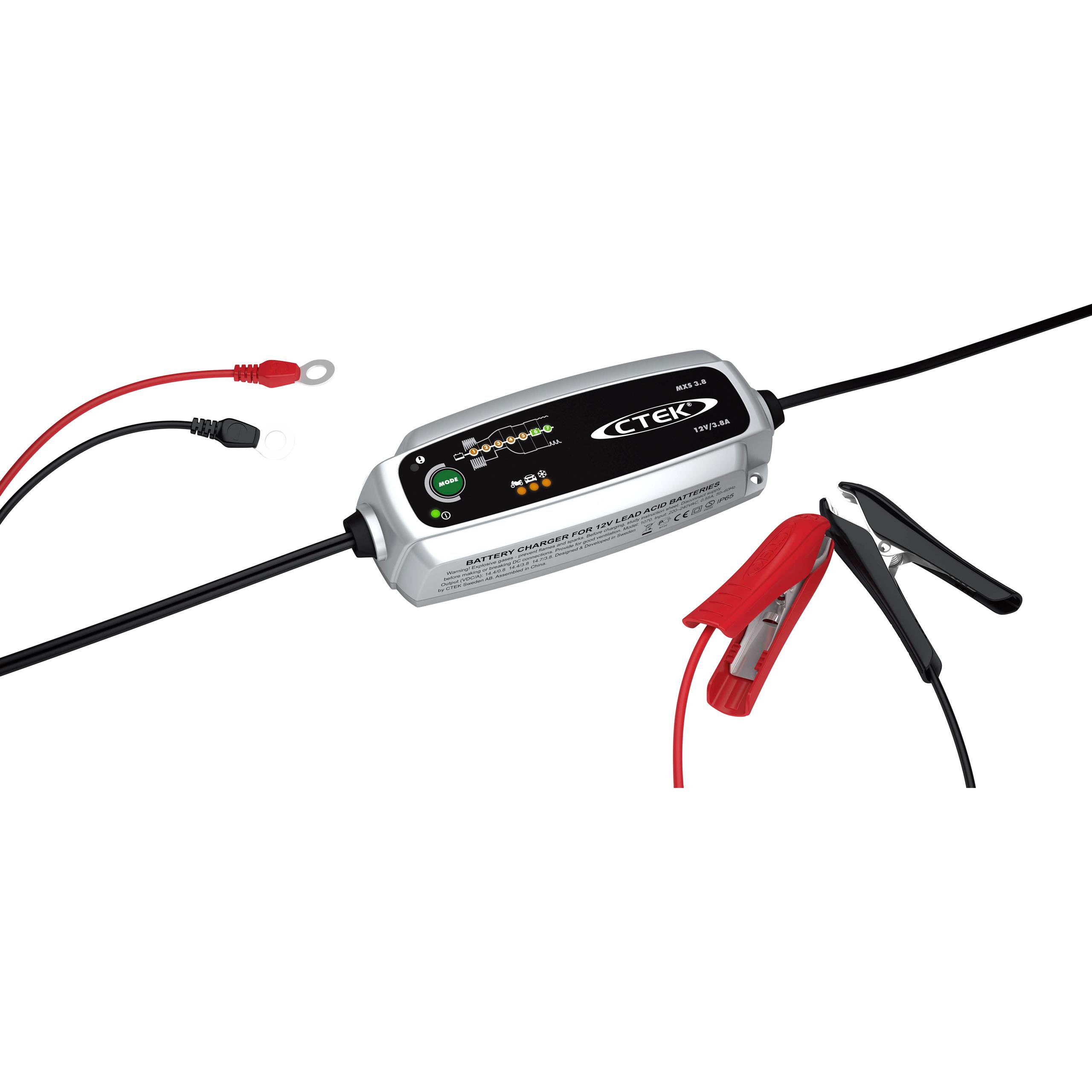 CTEK-Batterieladegerät MXS 3.8, 12V 3,8A, für Blei-Säure-5692211184000500