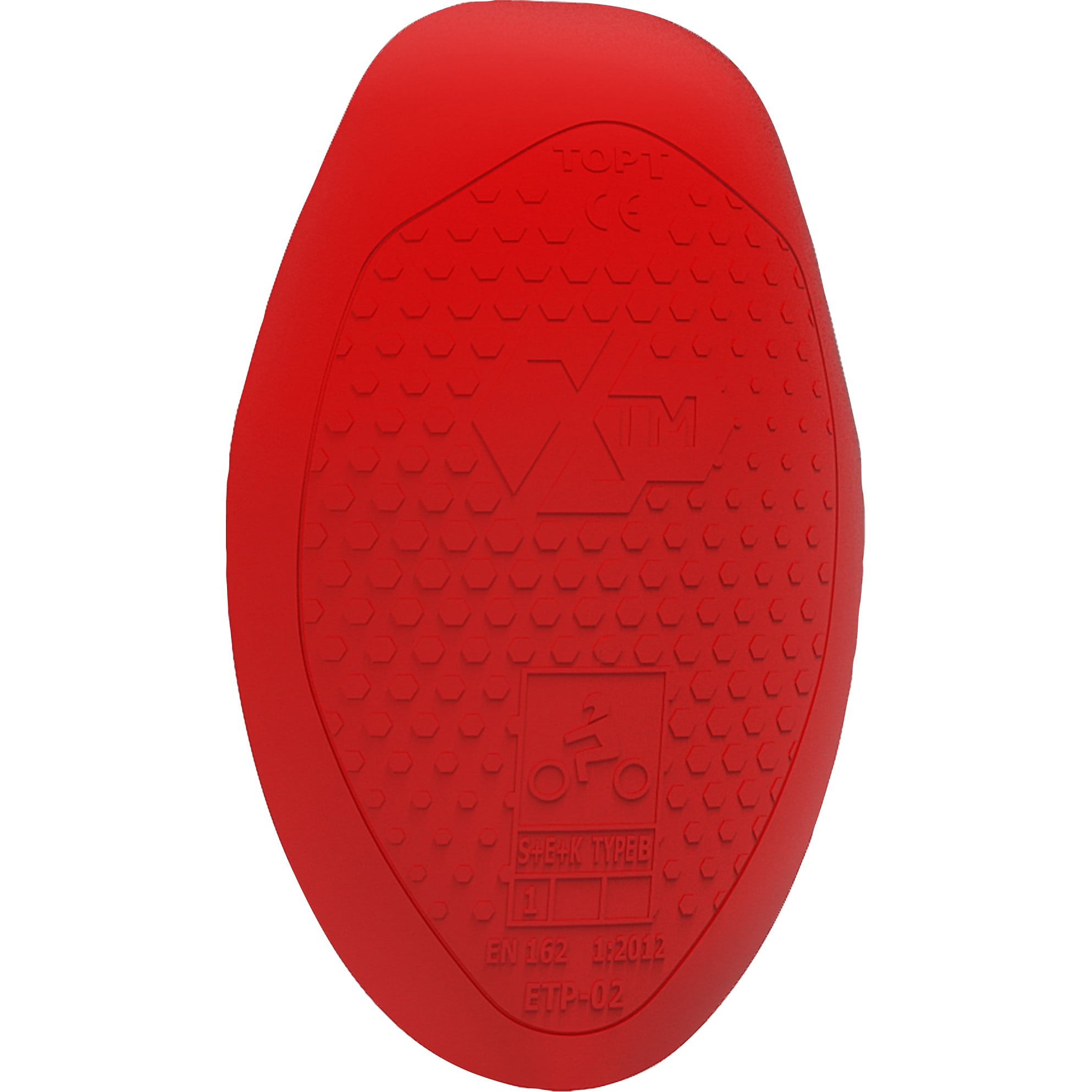 John Doe-Knieprotektoren für Herrenhosen Level 1 rot-3211171999000