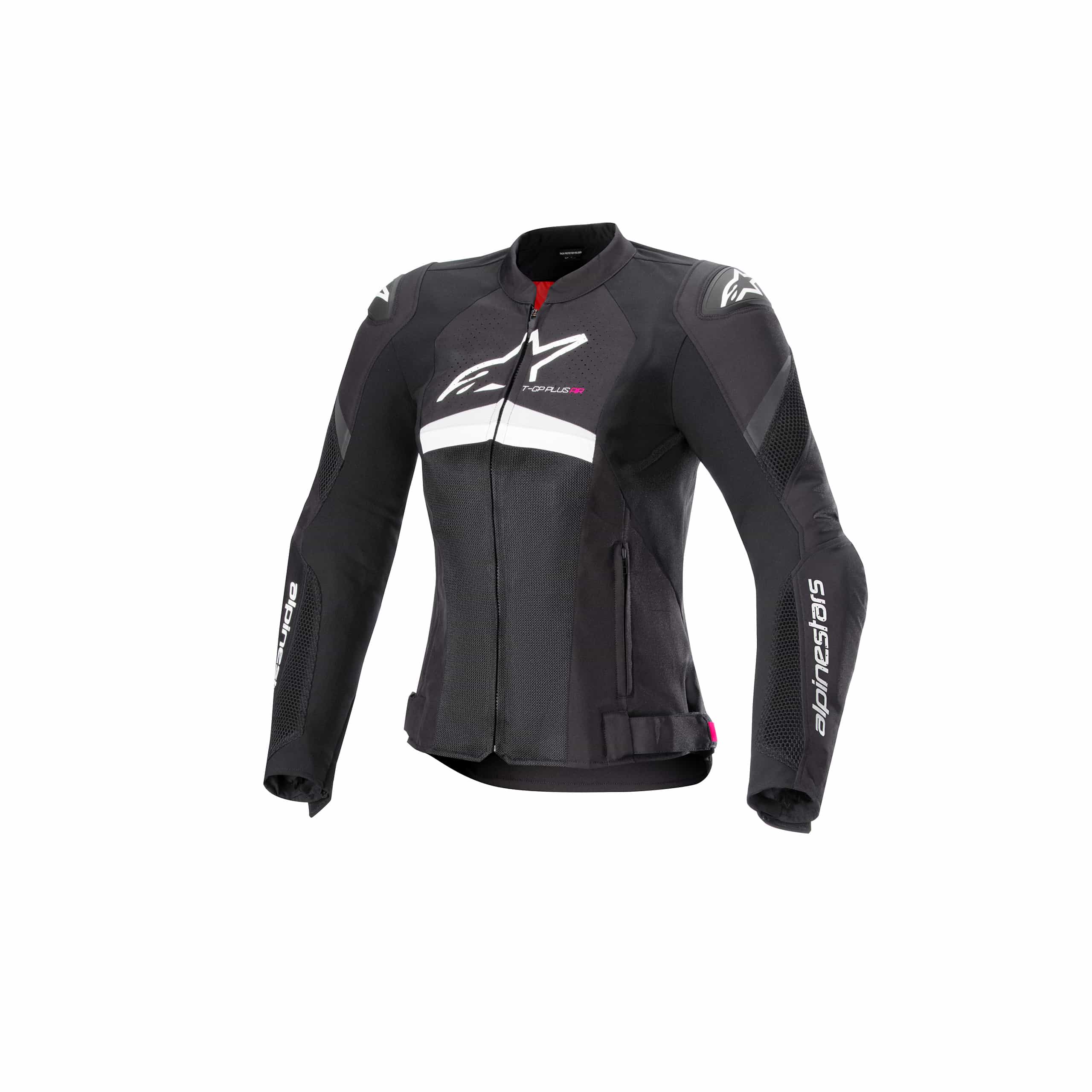 Alpinestars Stella T-GP Plus R V4 Airflow Damen Textiljacke schwarz/weiß - Motorradbekleidung - Motorradbekleidung Alpinestars