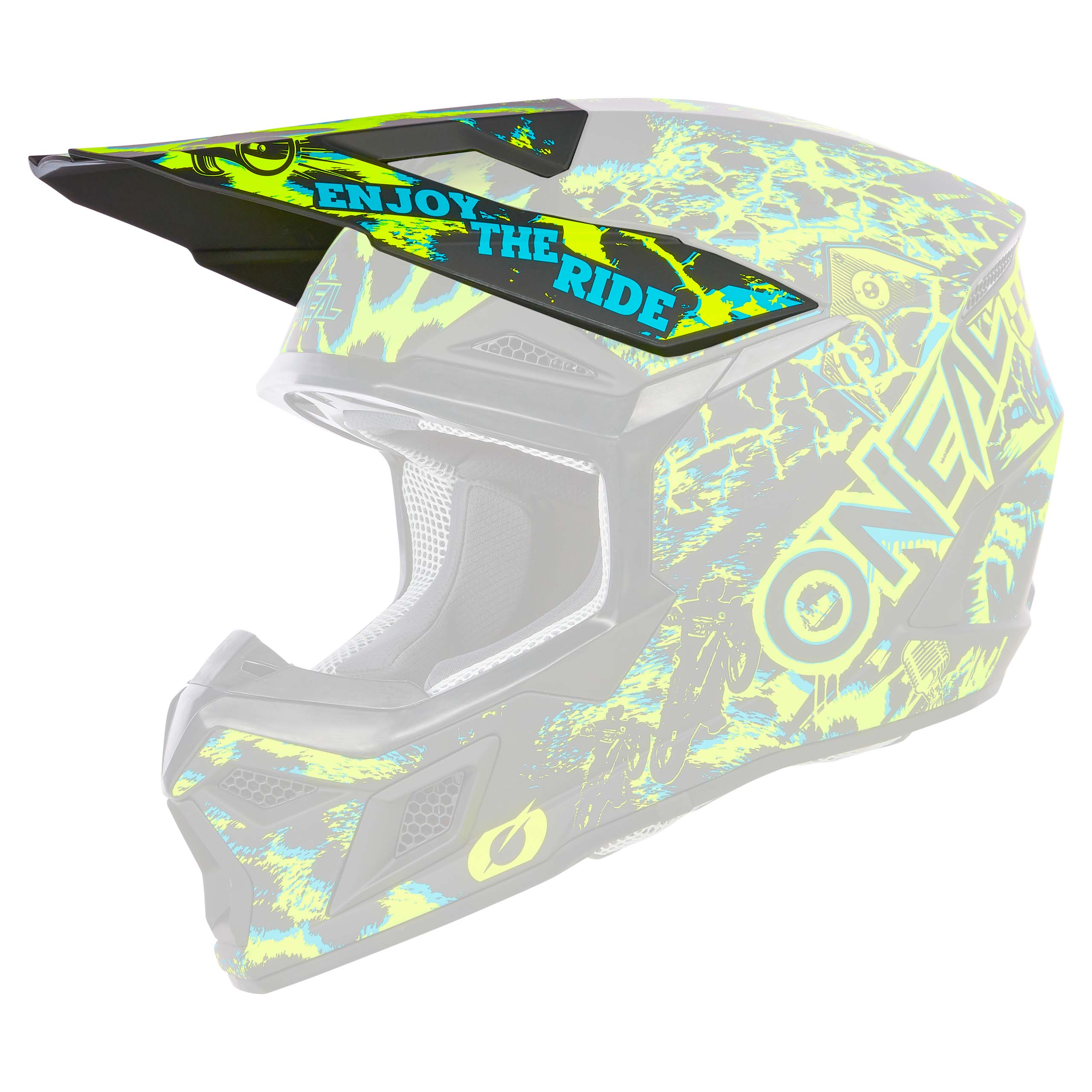 O'Neal-MX 3Series V.24 Assault schwarz / neongelb-4801321999065