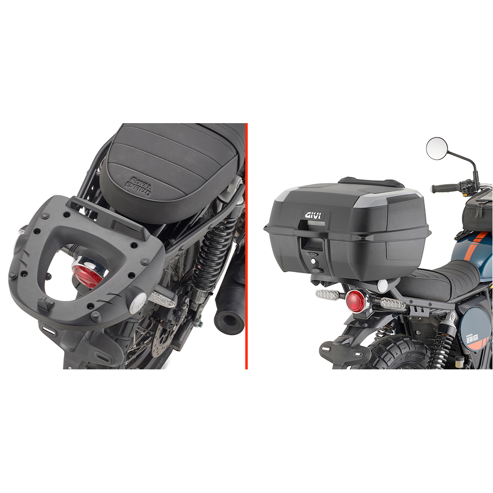 Givi Topcaseträger für M-Platten SR9063 für Royal Enfield Bear 65 - Motorradzubehör - Motorradgepäck