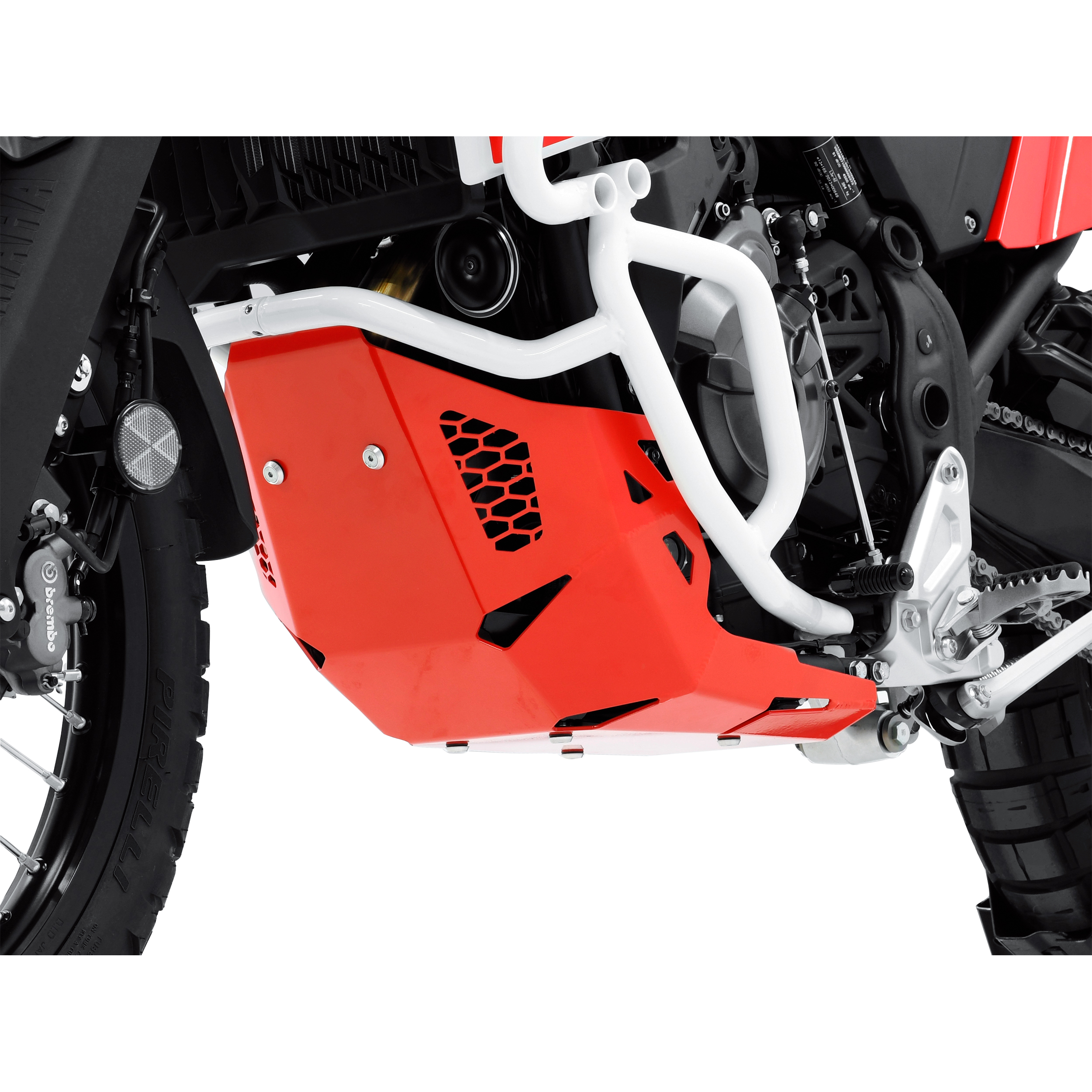 Zieger Motorschutz Alu rot für Yamaha Tenere 700 2019-2020 - Motorradteile & Ersatzteile - Verkleidungen & Abdeckungen