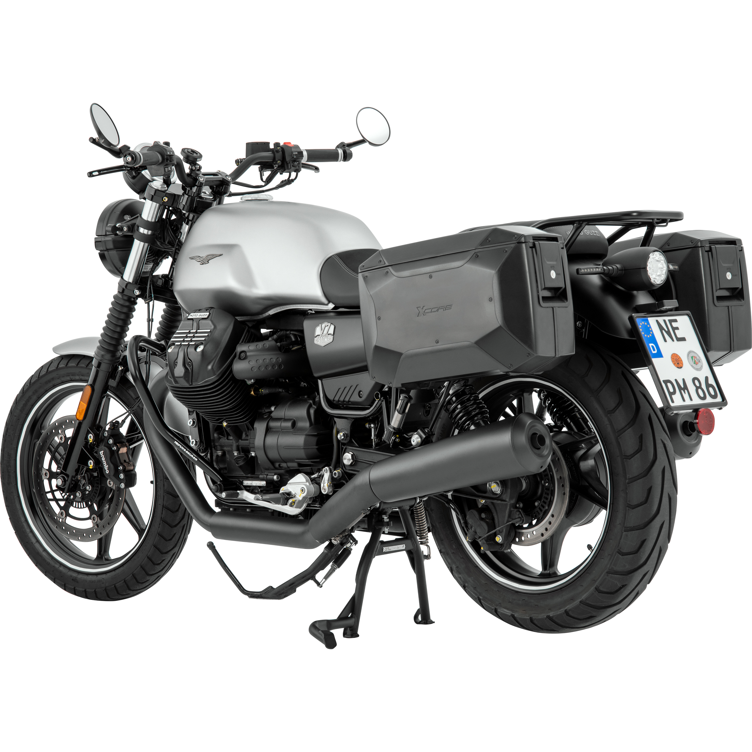 Hepco & Becker Hauptständer für Moto Guzzi V7 850 2021-2024 - Motorradteile & Ersatzteile - Anbauteile