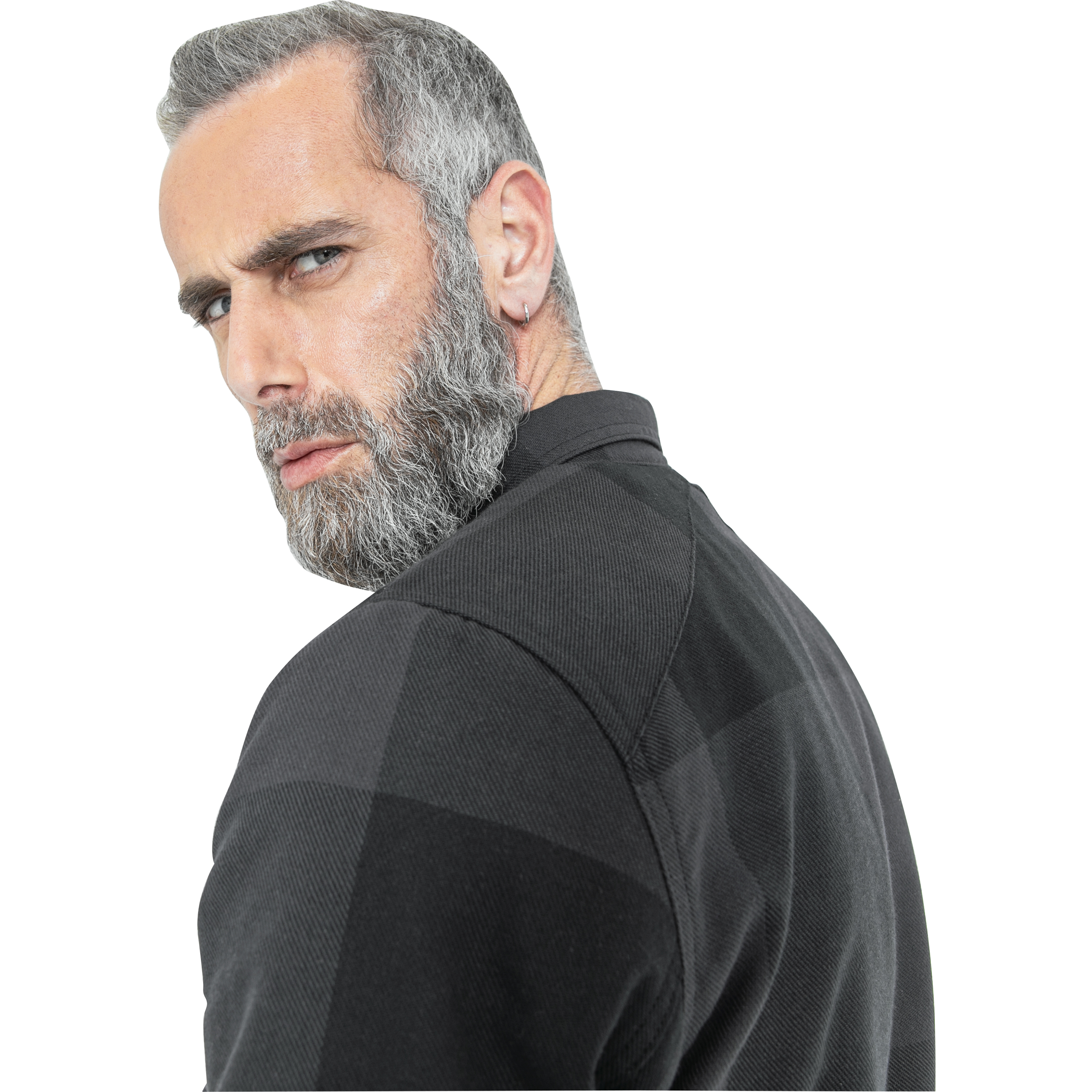 John Doe-Motoshirt XTM Big Block grau/schwarz-2406031999007