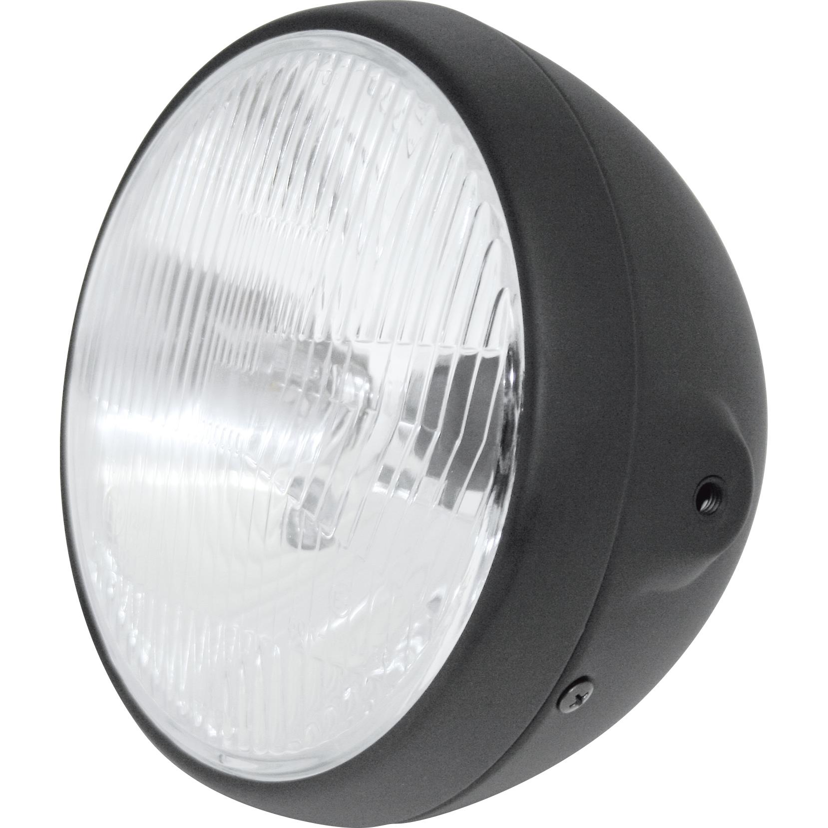 HIGHSIDER smart-H4 Hauptscheinwerfer 190mm British-Style schwarz-5548001033003631