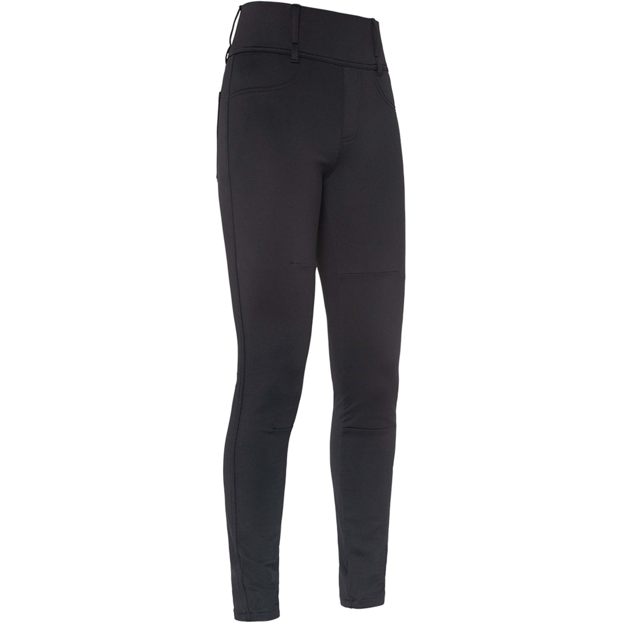 John Doe-Jeggy Monolayer Motorrad Damen Leggings schwarz  28/32-0000453001001236