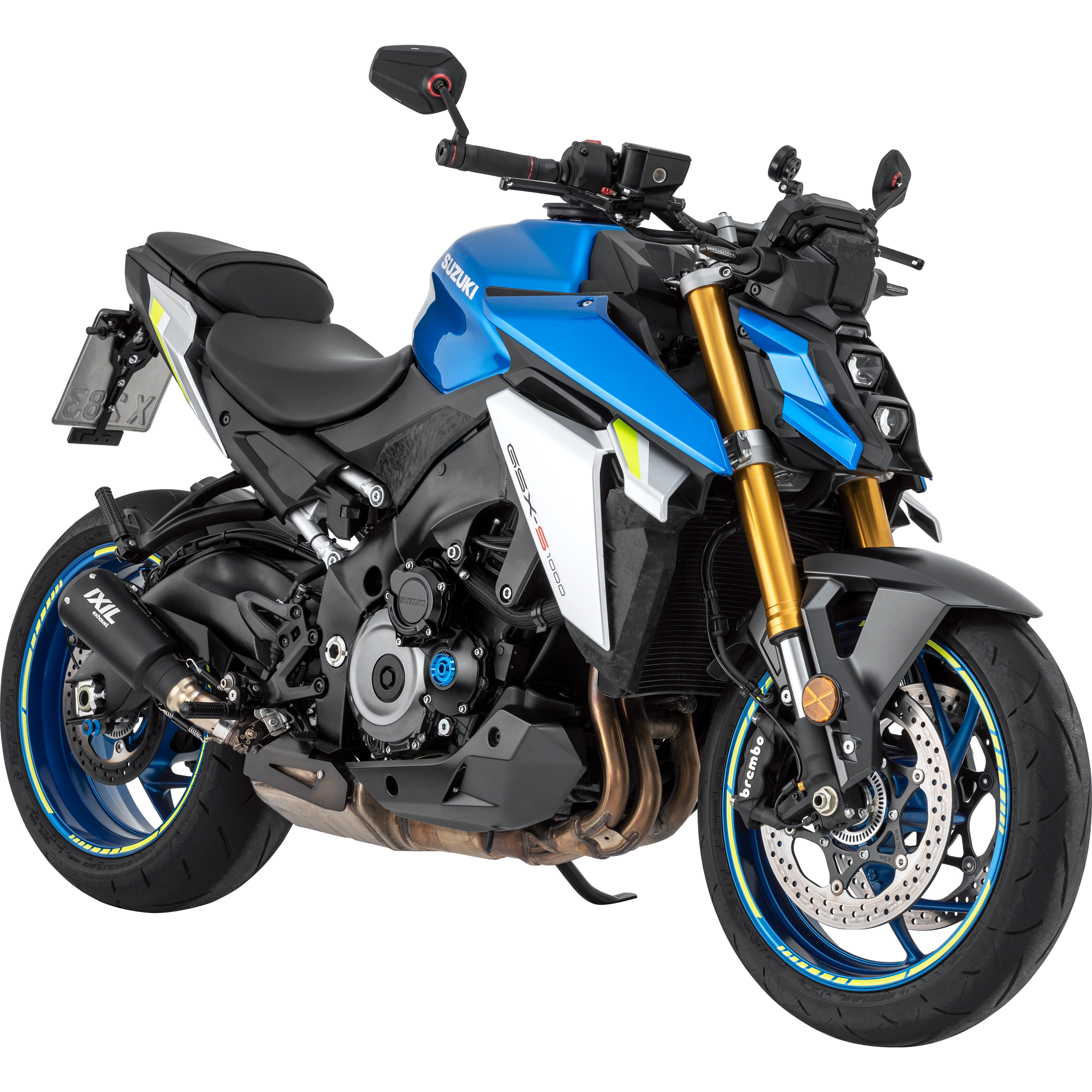 Highsider-Lenkerendenspiegel für 22/25,4/30mm Polo-Edition kurz-5740011112004950