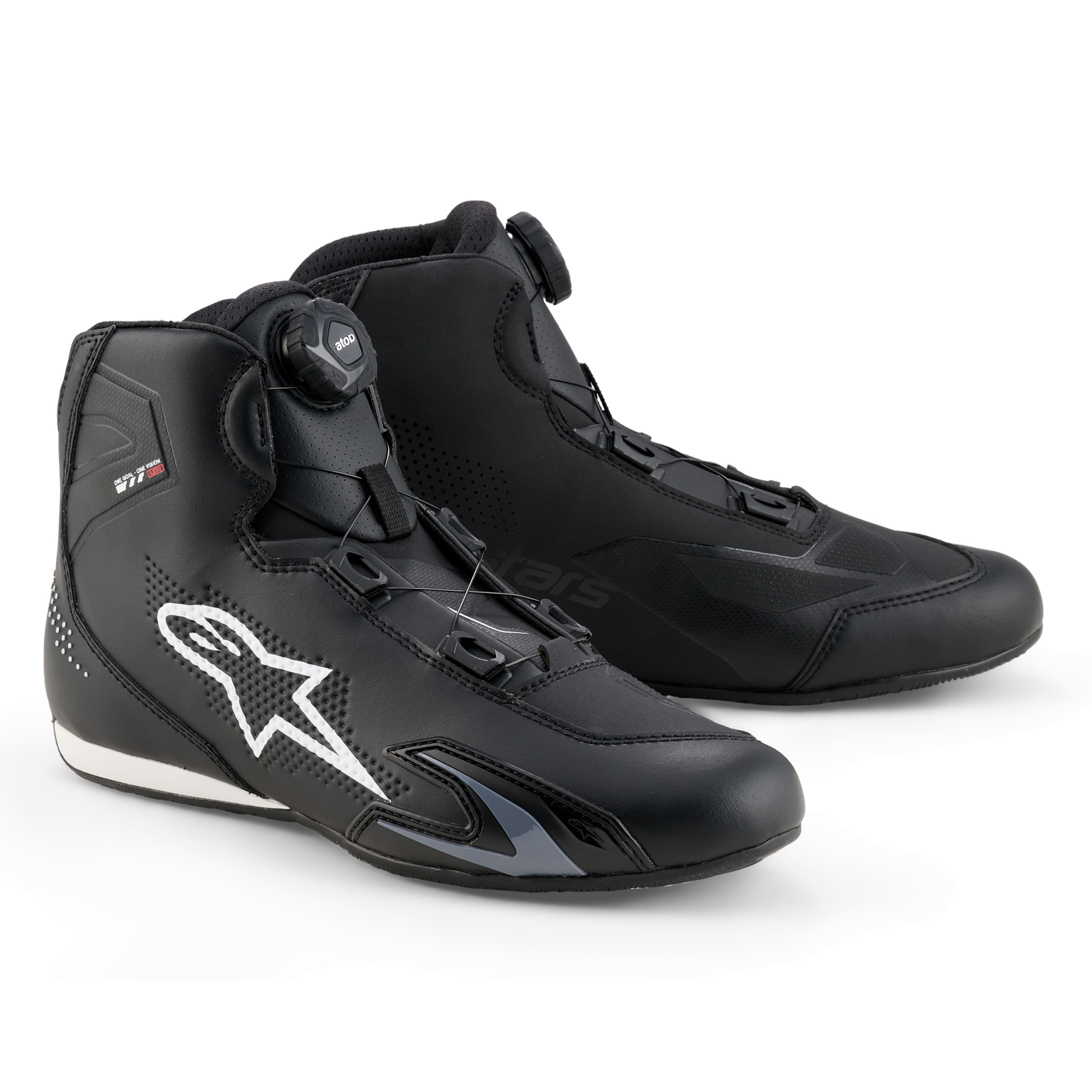 Alpinestars Celer Riding Schuh schwarz/weiß 40 - Motorradbekleidung - Motorradstiefel & Motorradschuhe