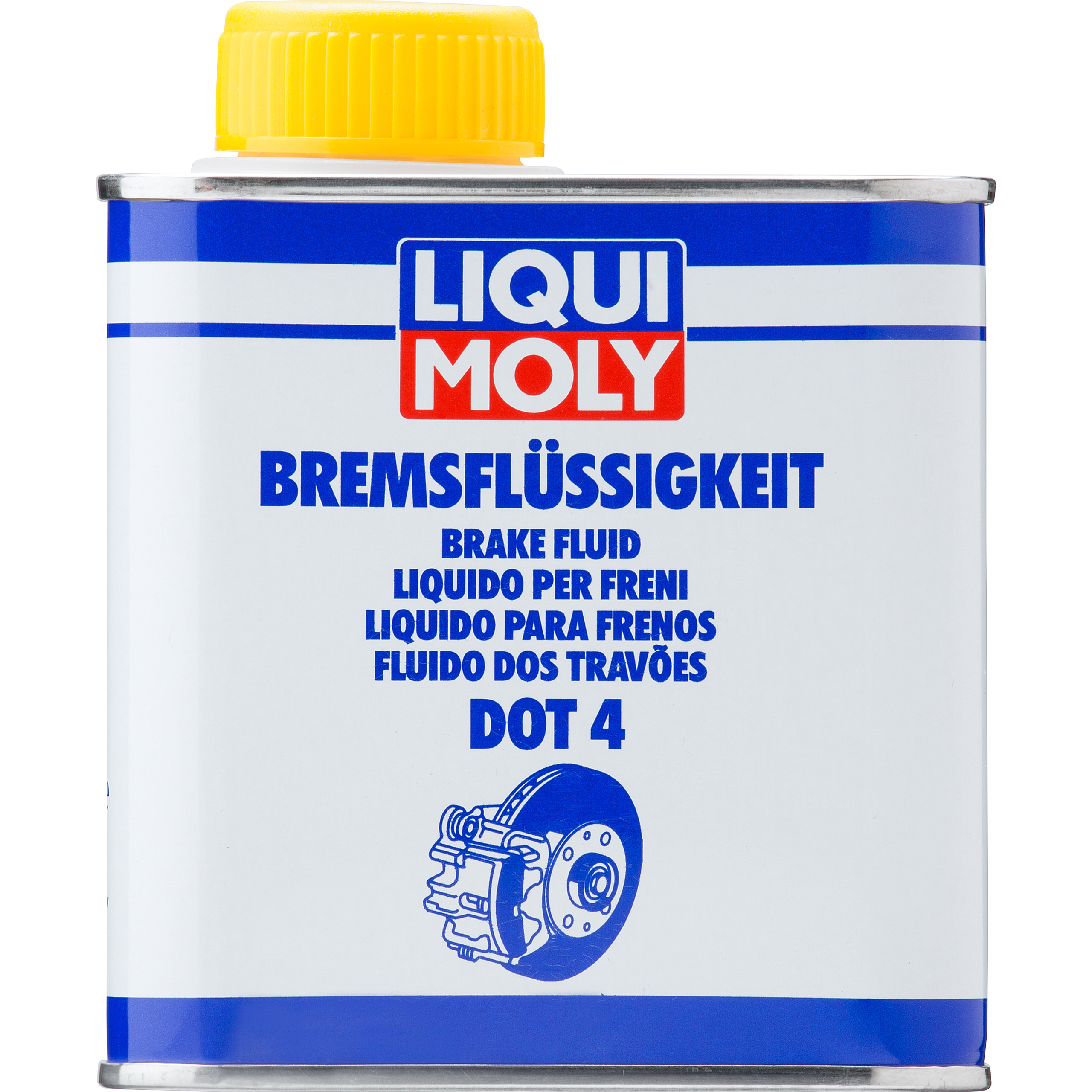 Liqui Moly Bremsflüssigkeit Brake Fluid DOT 4 Glykol 500 ml - Motorradzubehör - Öle & Schmiermittel