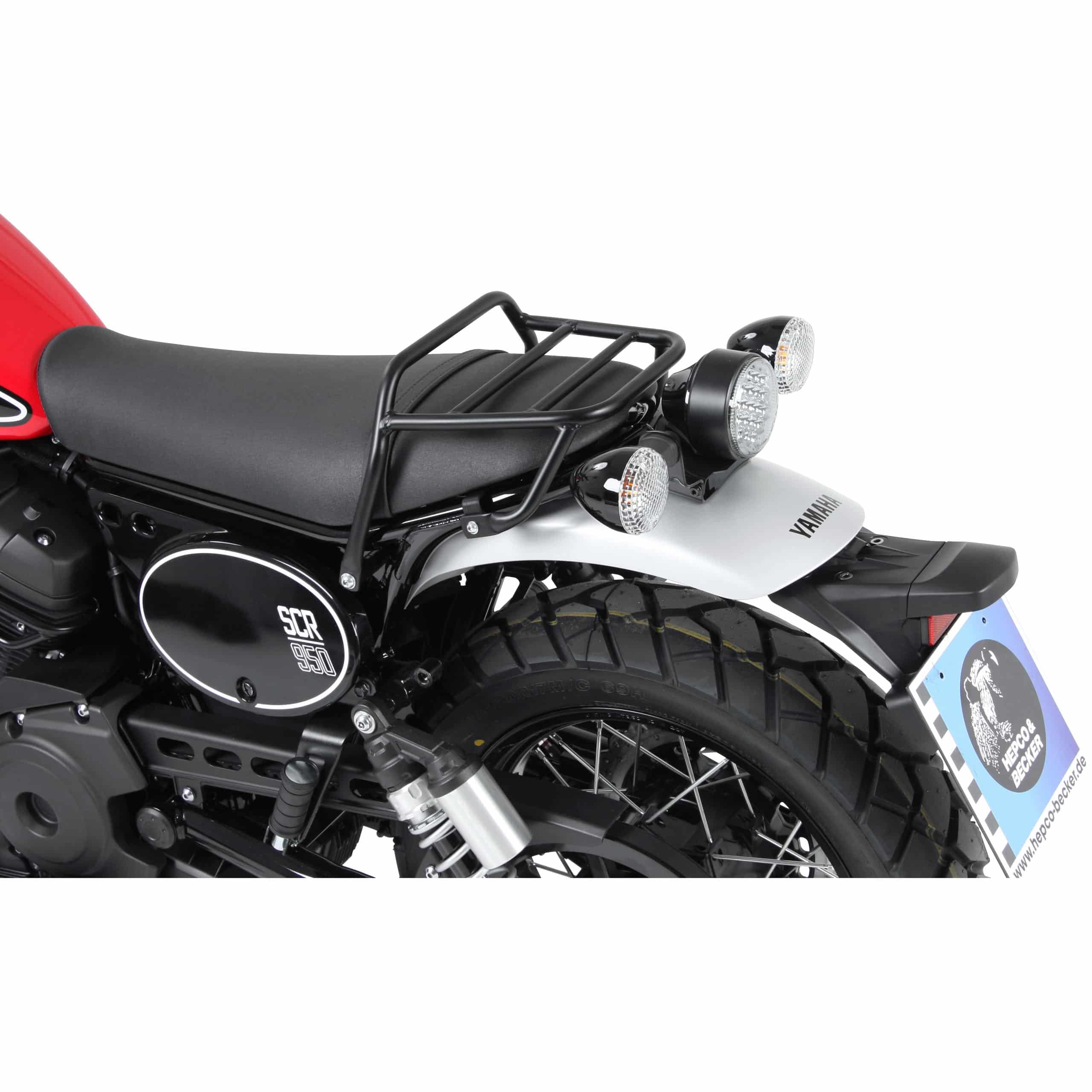 Hepco & Becker Rohrgepäckbrücke schwarz für Yamaha SCR 950 - Motorradzubehör - Motorradgepäck