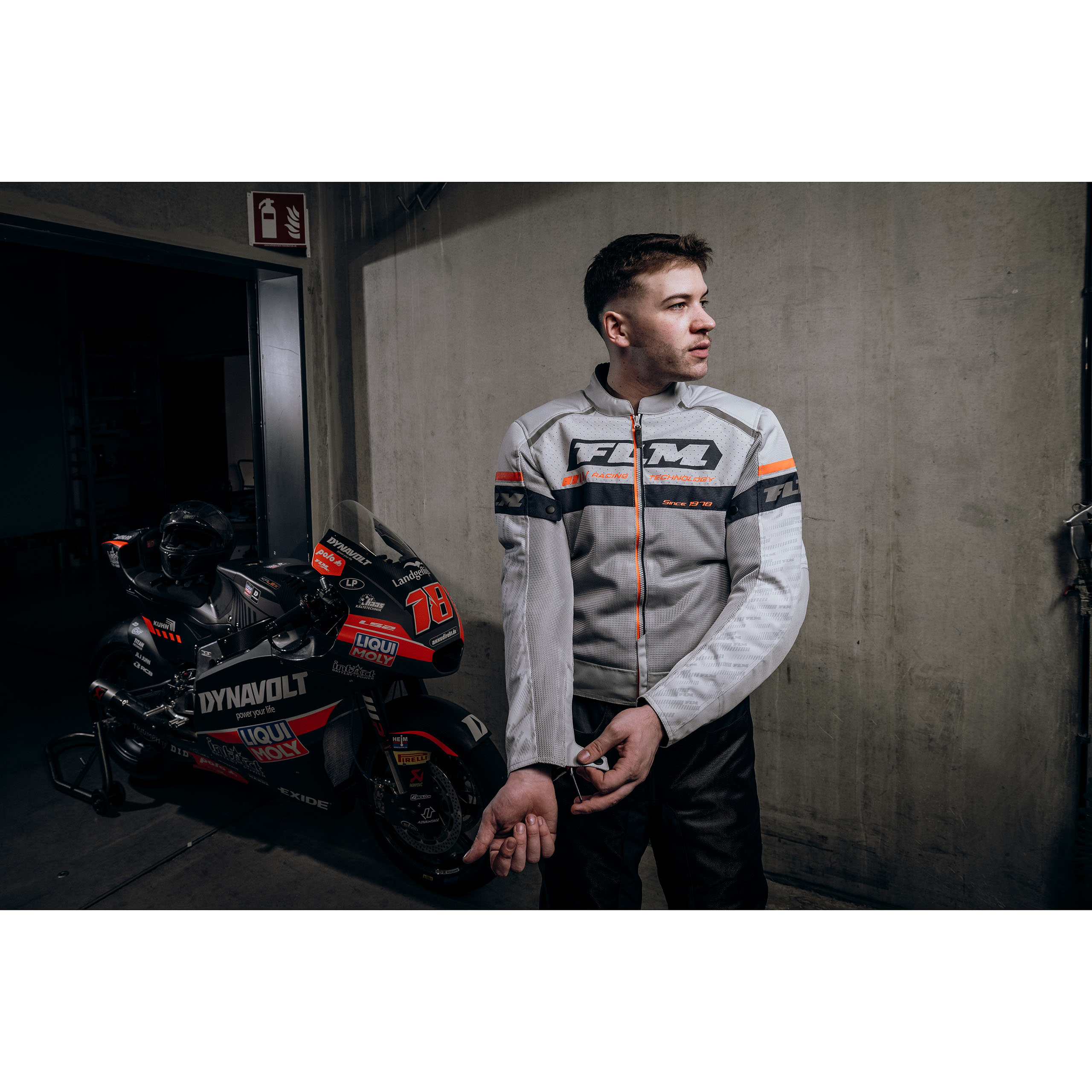 FLM-Ram Air Textiljacke hellgrau 3XL-2016621999045013