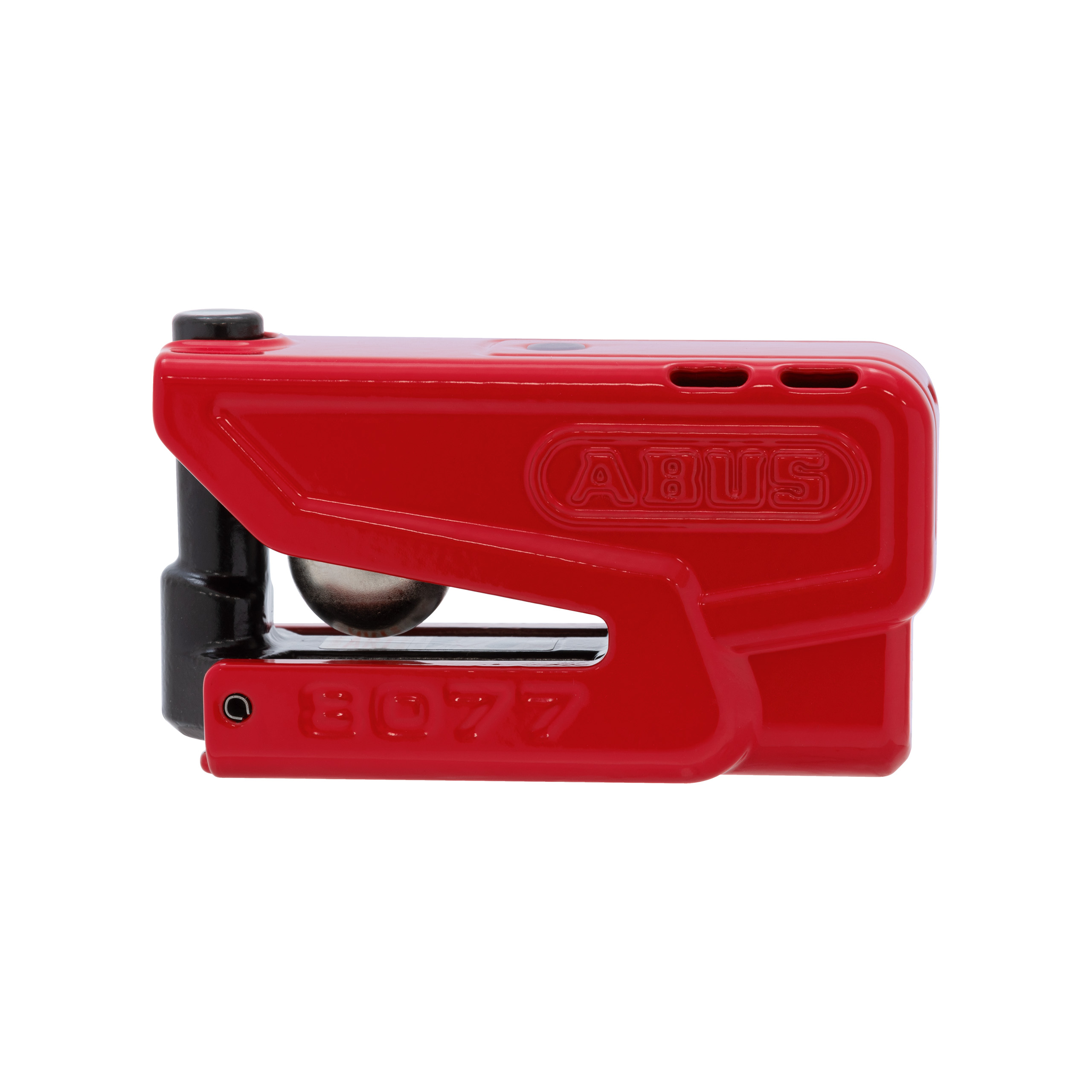 ABUS Alarm-Bremsscheibenschloss Granit Detecto XPlus 8077 2.0 rot - Motorradzubehör - Diebstahlschutz - Farbe: Neutral