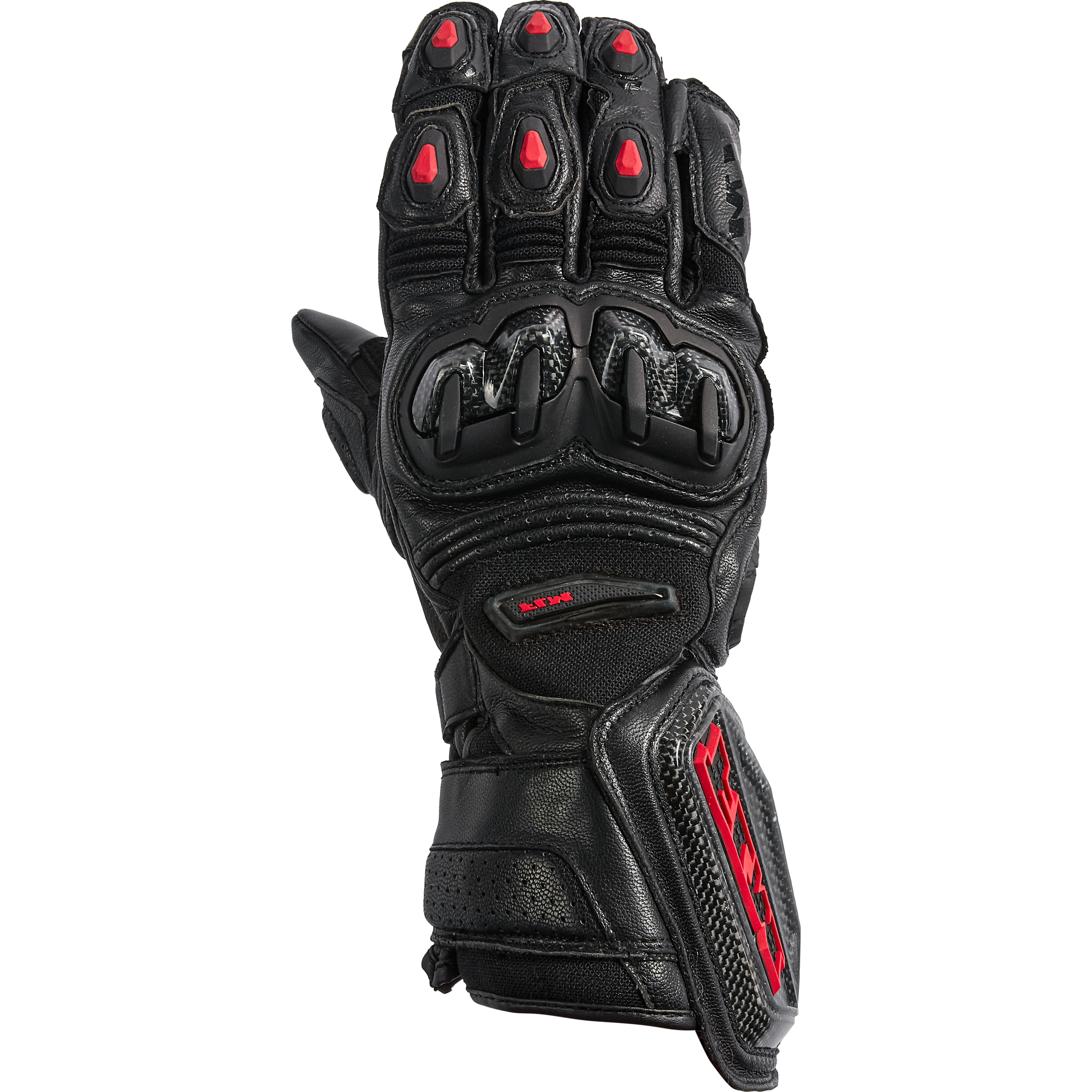 FLM Lemans XT Racing Lederhandschuh lang schwarz 7,5 - Motorradbekleidung - Motorradhandschuhe