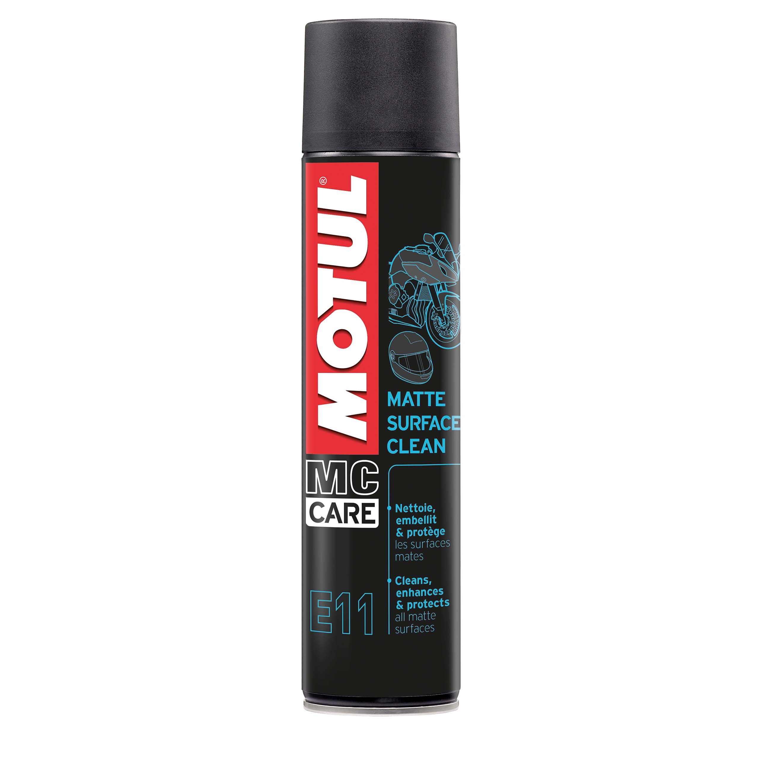 Motul Mattlackreiniger MC Care E11 Matte Surface Clean 400 ml - Motorradzubehör - Werkstattzubehör