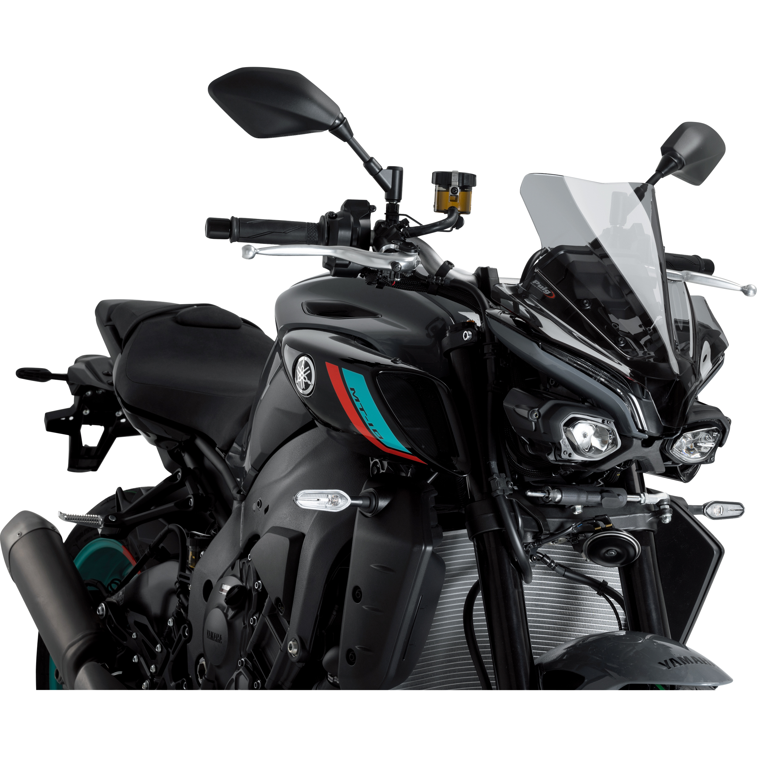 Puig Windschutzscheibe NG Sport getönt für Yamaha MT-10 /SP 2022- - Motorradteile & Ersatzteile - Anbauteile