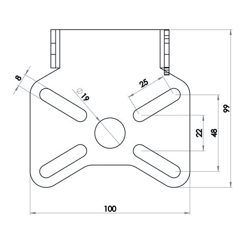 Hashiru-Kennzeichenhalter universal-5736521102999070